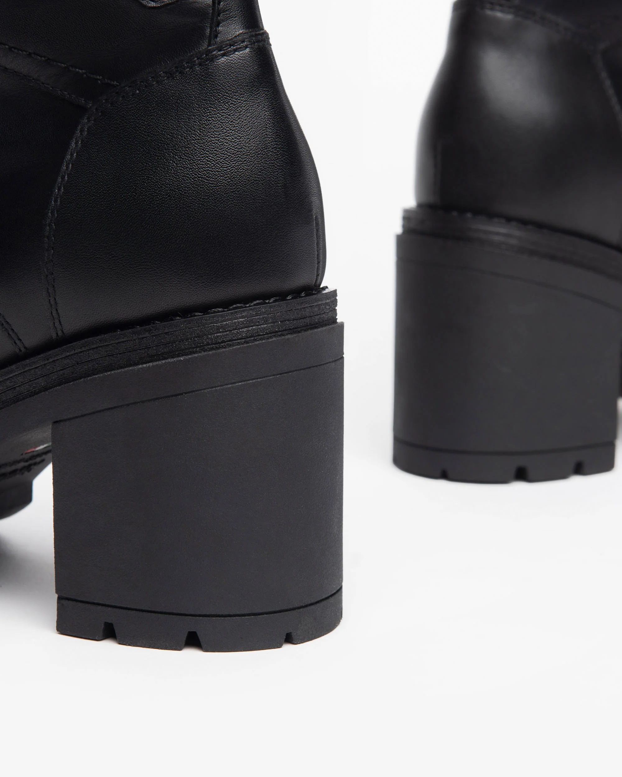 Women’s Leather Combat Boots - Image 3