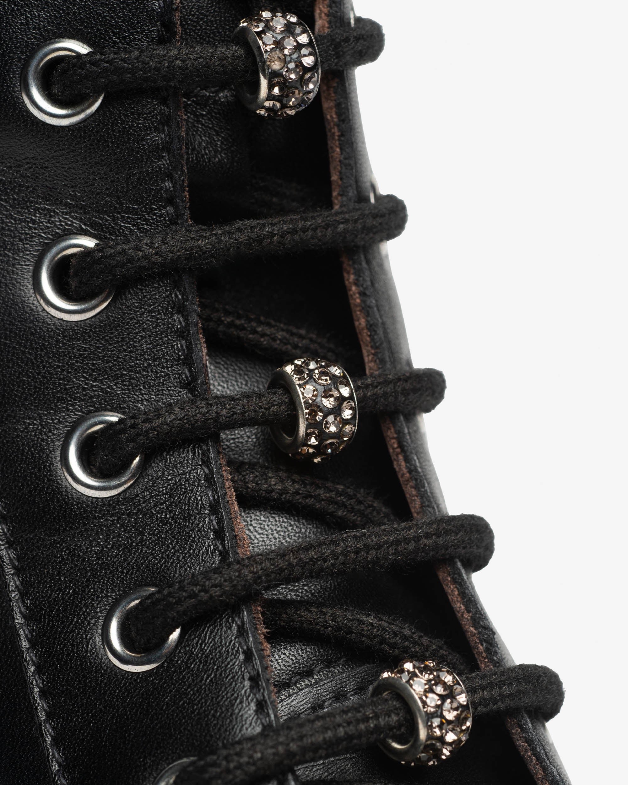 Women’s Leather Combat Boots - Image 3
