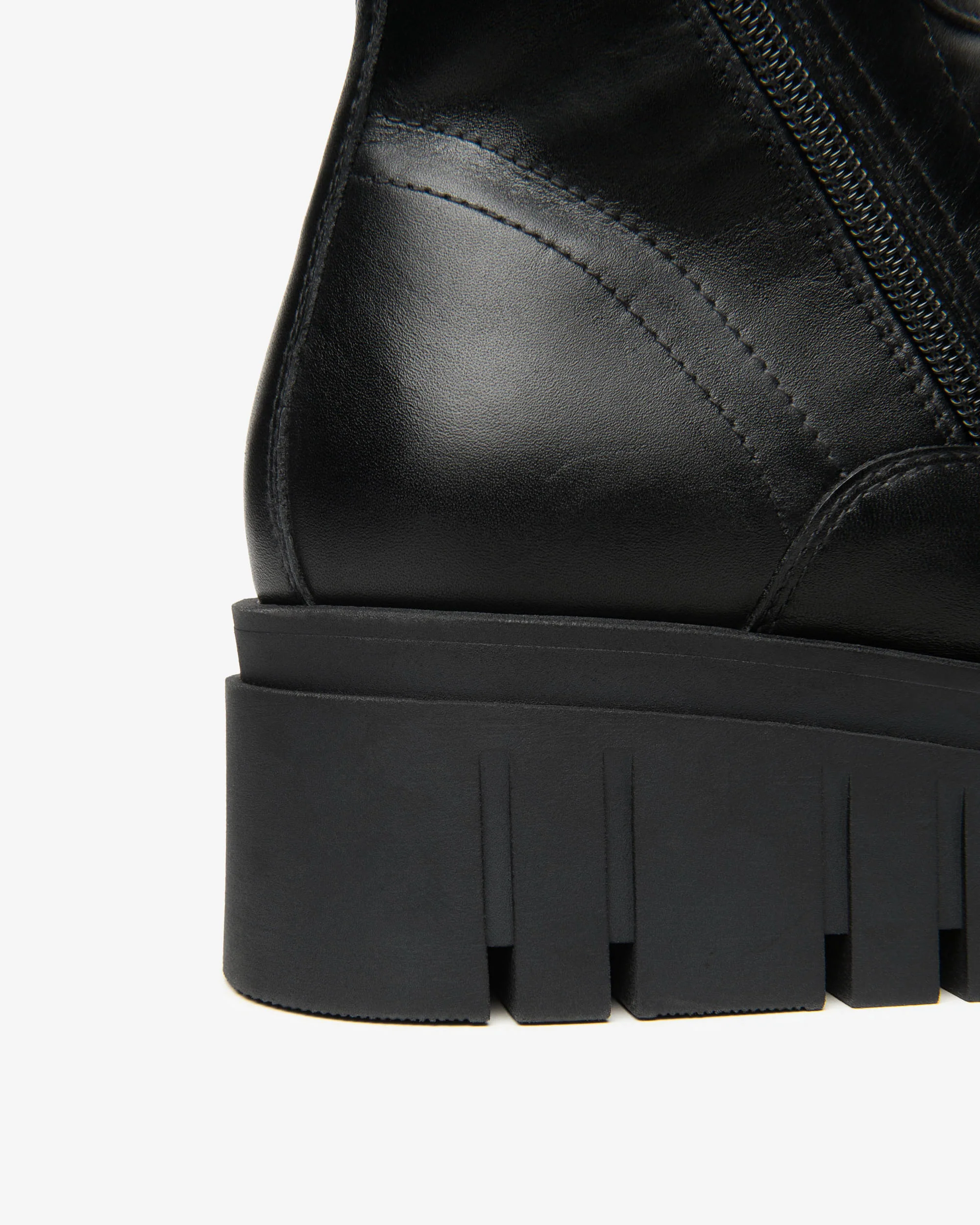 Women’s Leather Combat Boots - Image 3