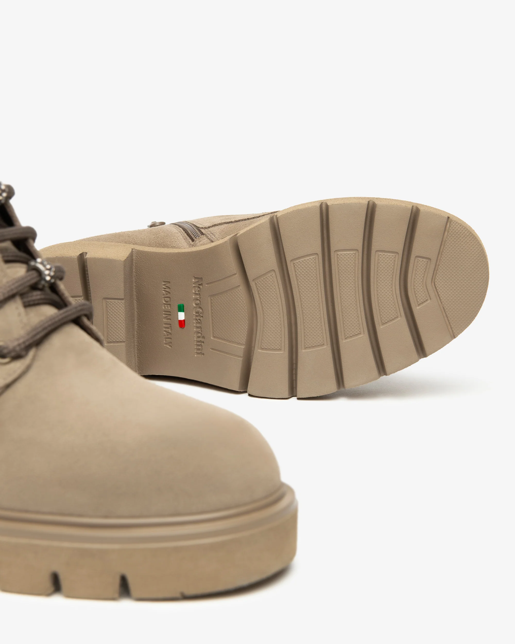 Women’s Suede Combat boots - Image 4