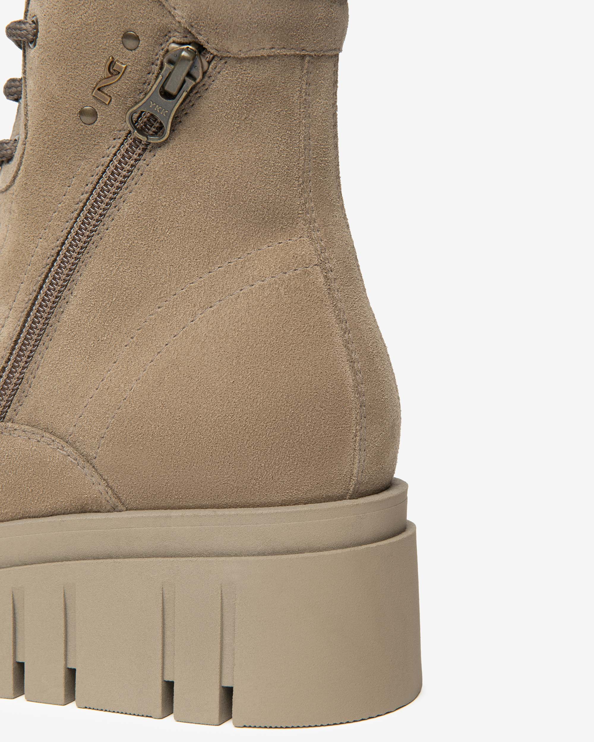 Women’s Suede Combat boots - Image 3
