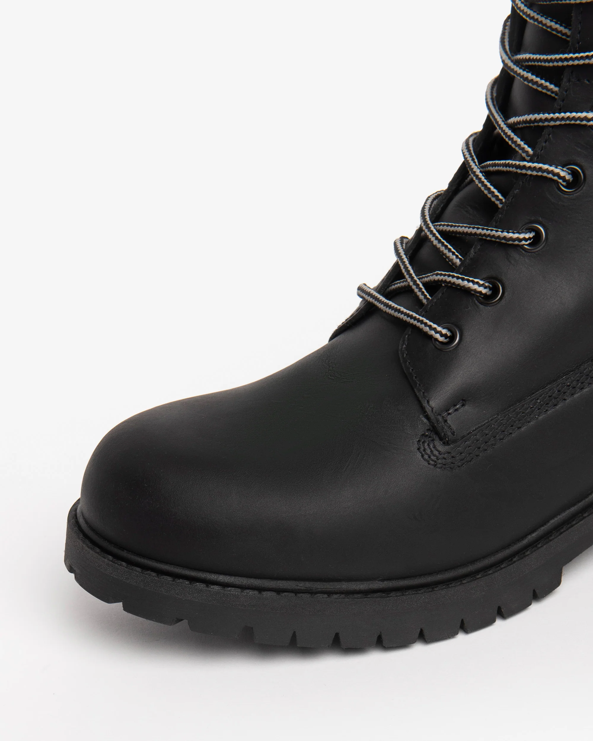 Men’s Leather Combat Boots - Image 3