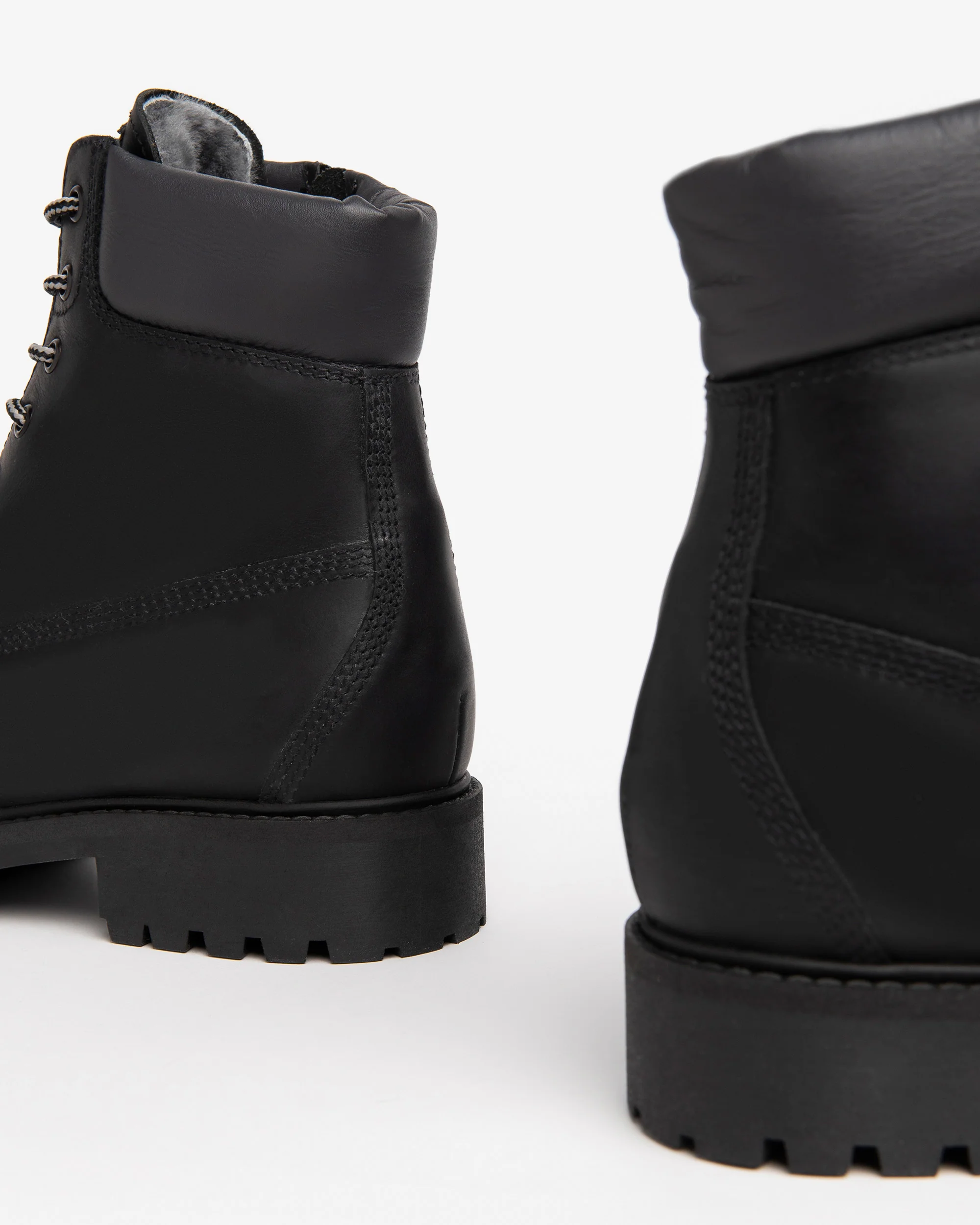 Men’s Leather Combat Boots - Image 4