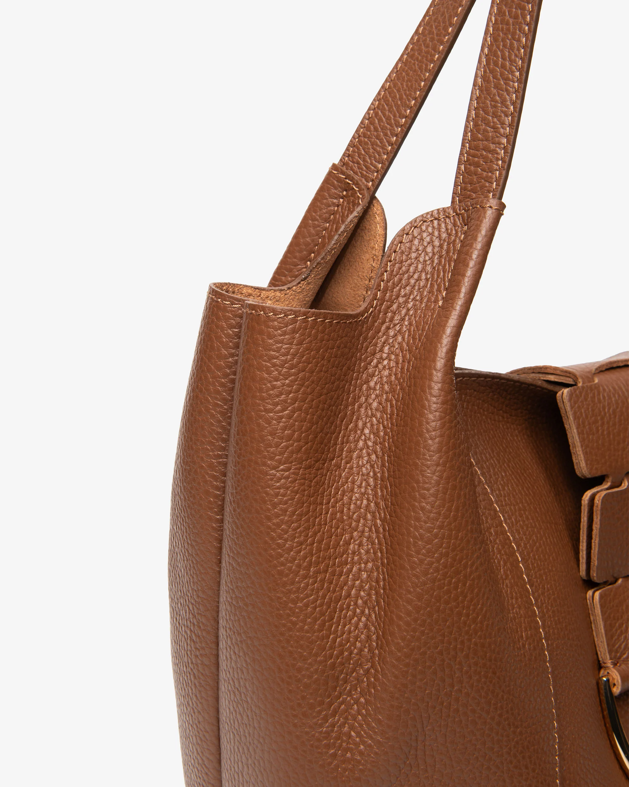 Women's Leather Shoulder Bag - Image 3