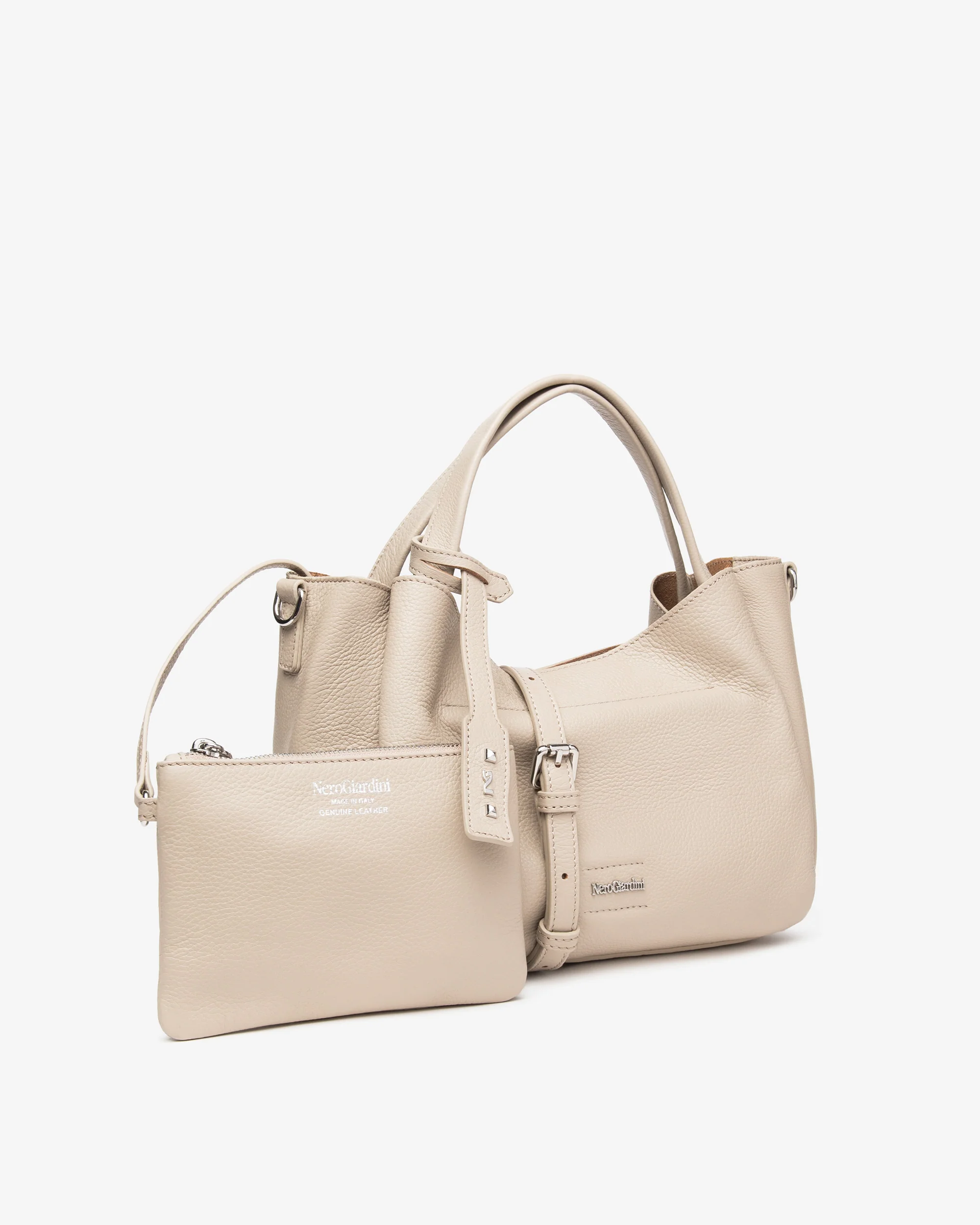 Women's Leather Hobo Bag - Image 2