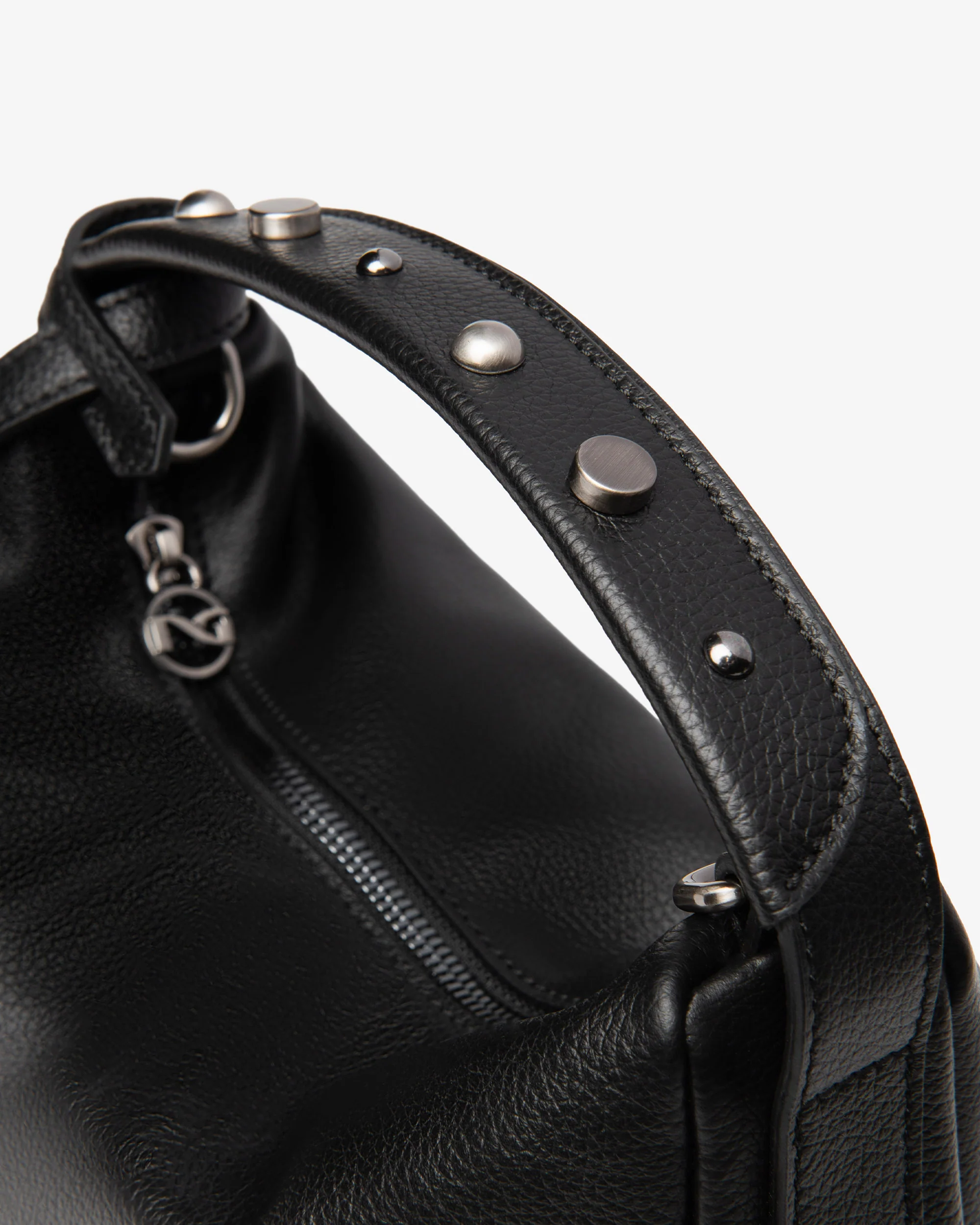 Women's Leather Hobo Bag - Image 3