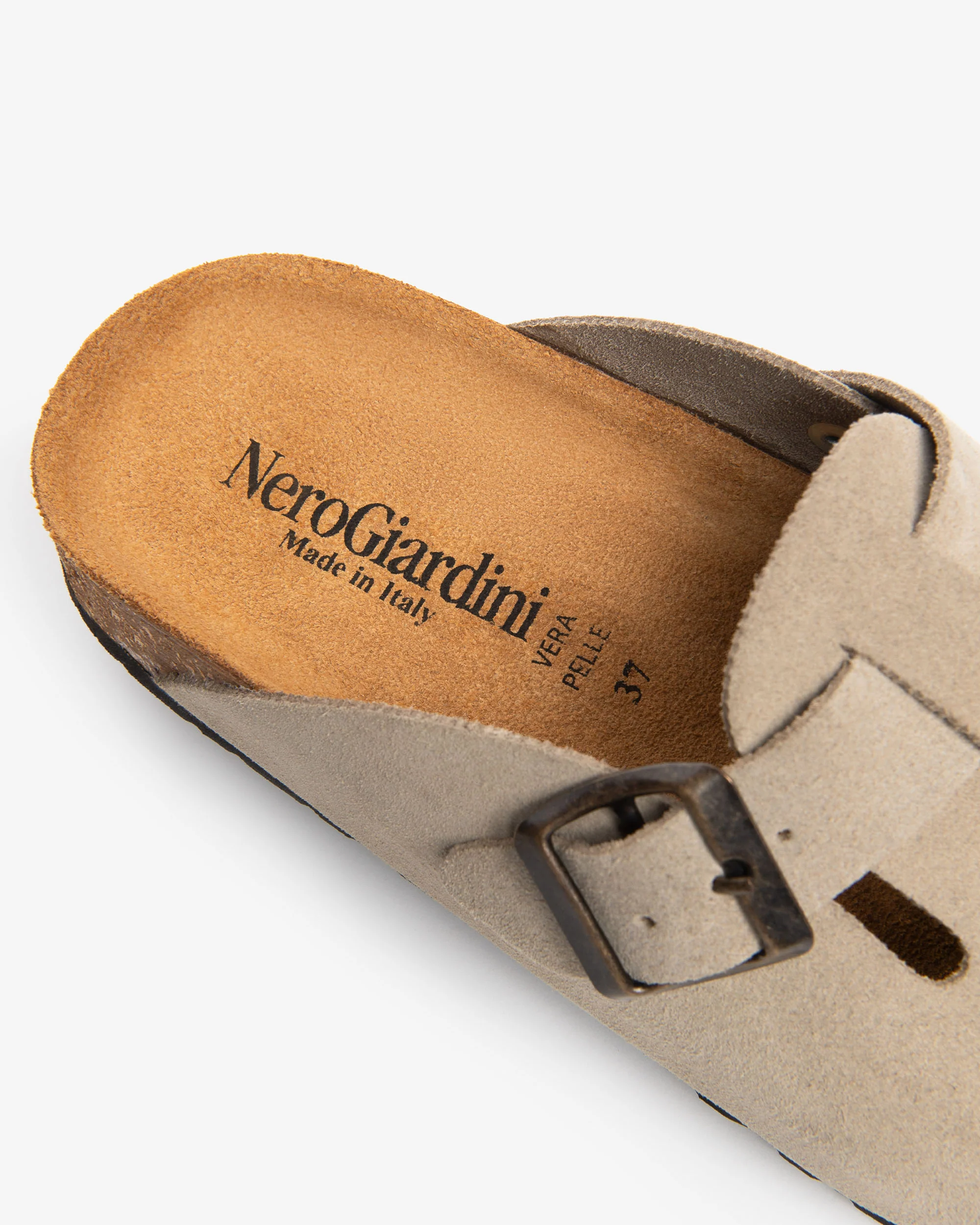 Women's Suede Slides - Image 3
