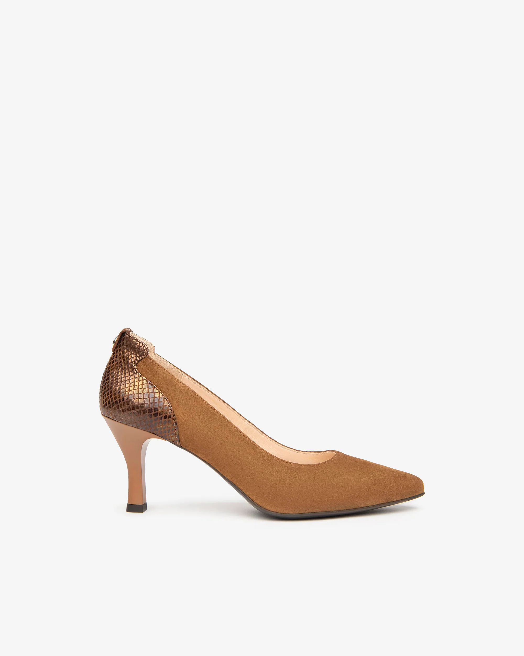 Women’s Leather and Suede Court Shoes