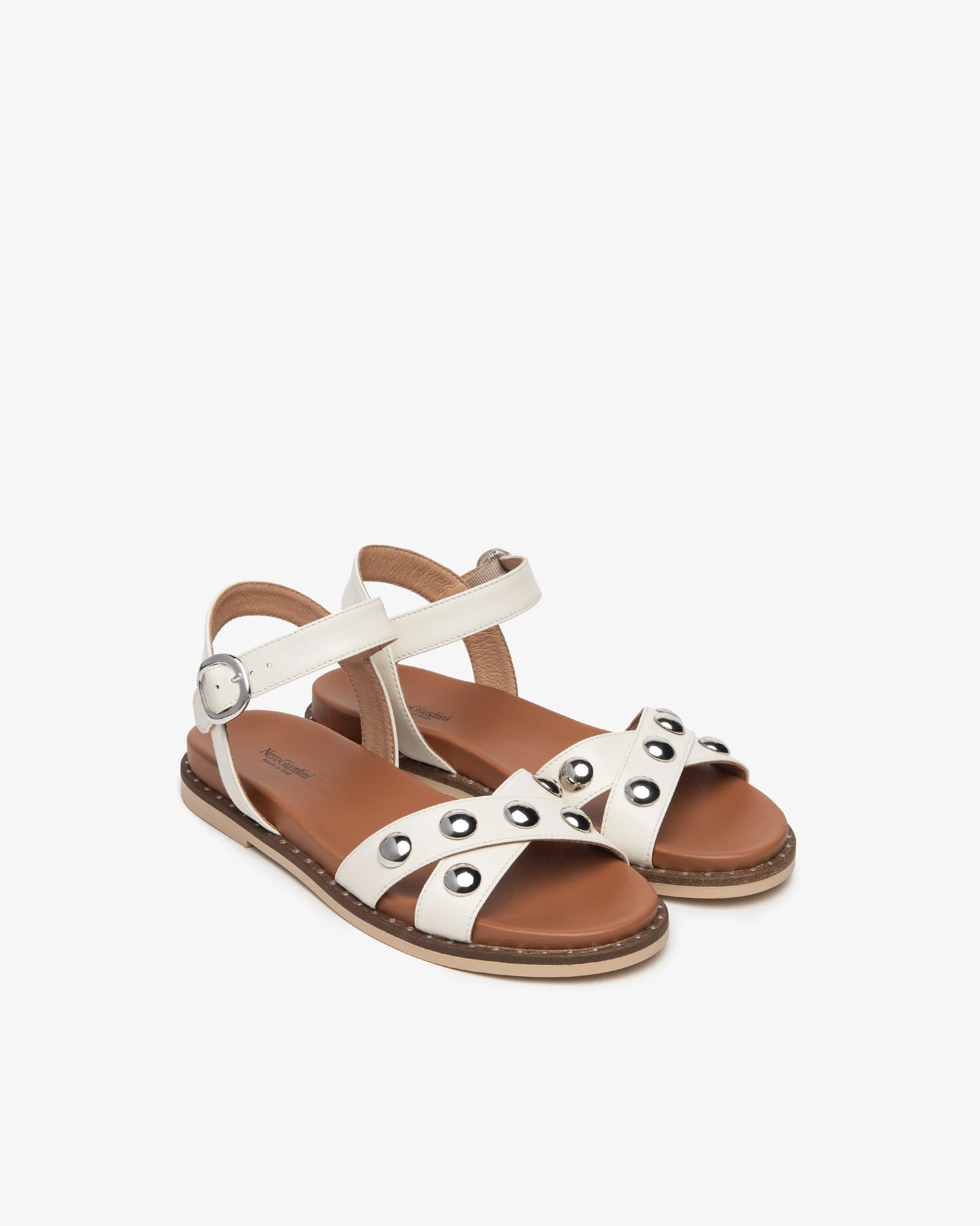 Women's Leather Sandals - Image 2