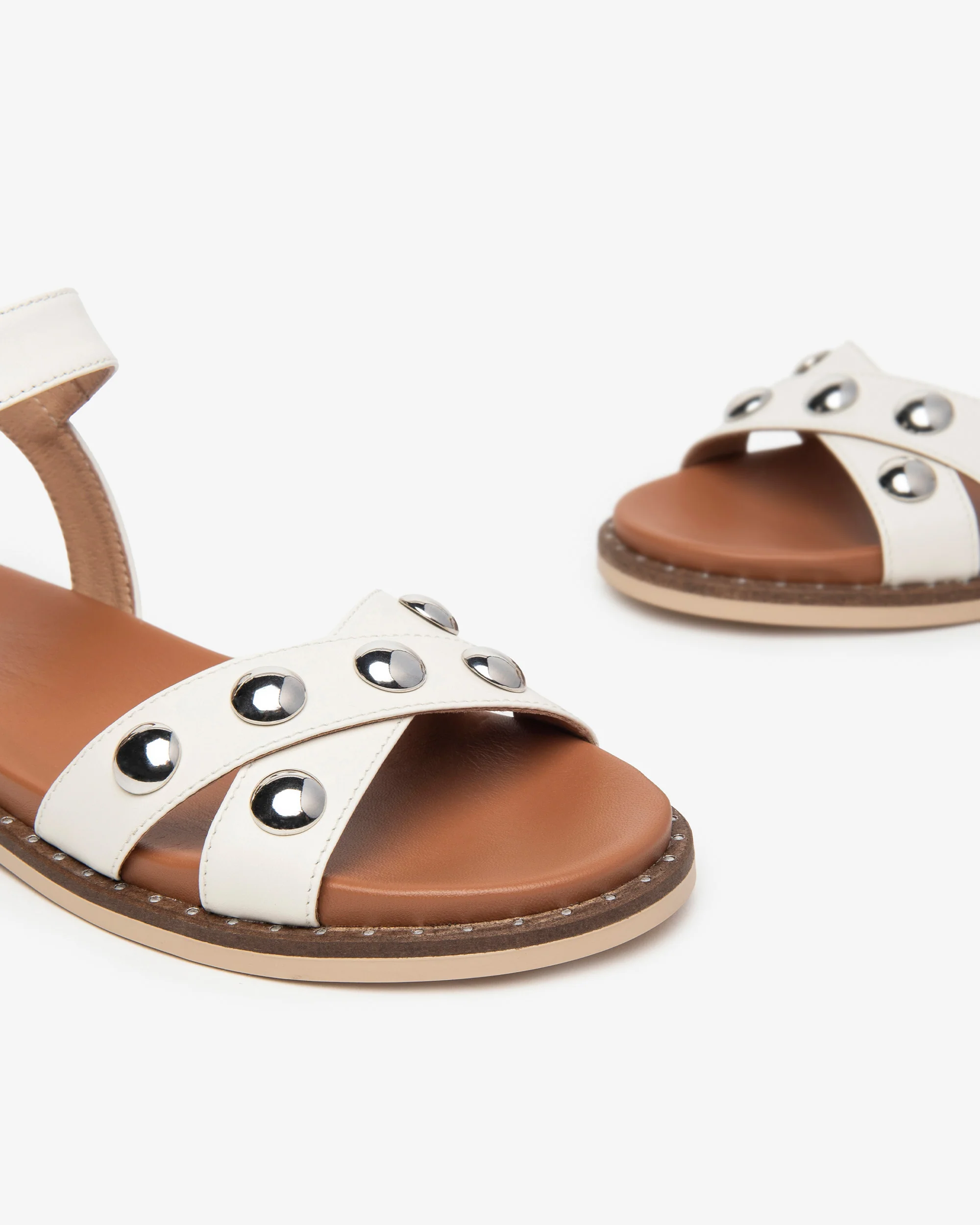 Women's Leather Sandals - Image 3