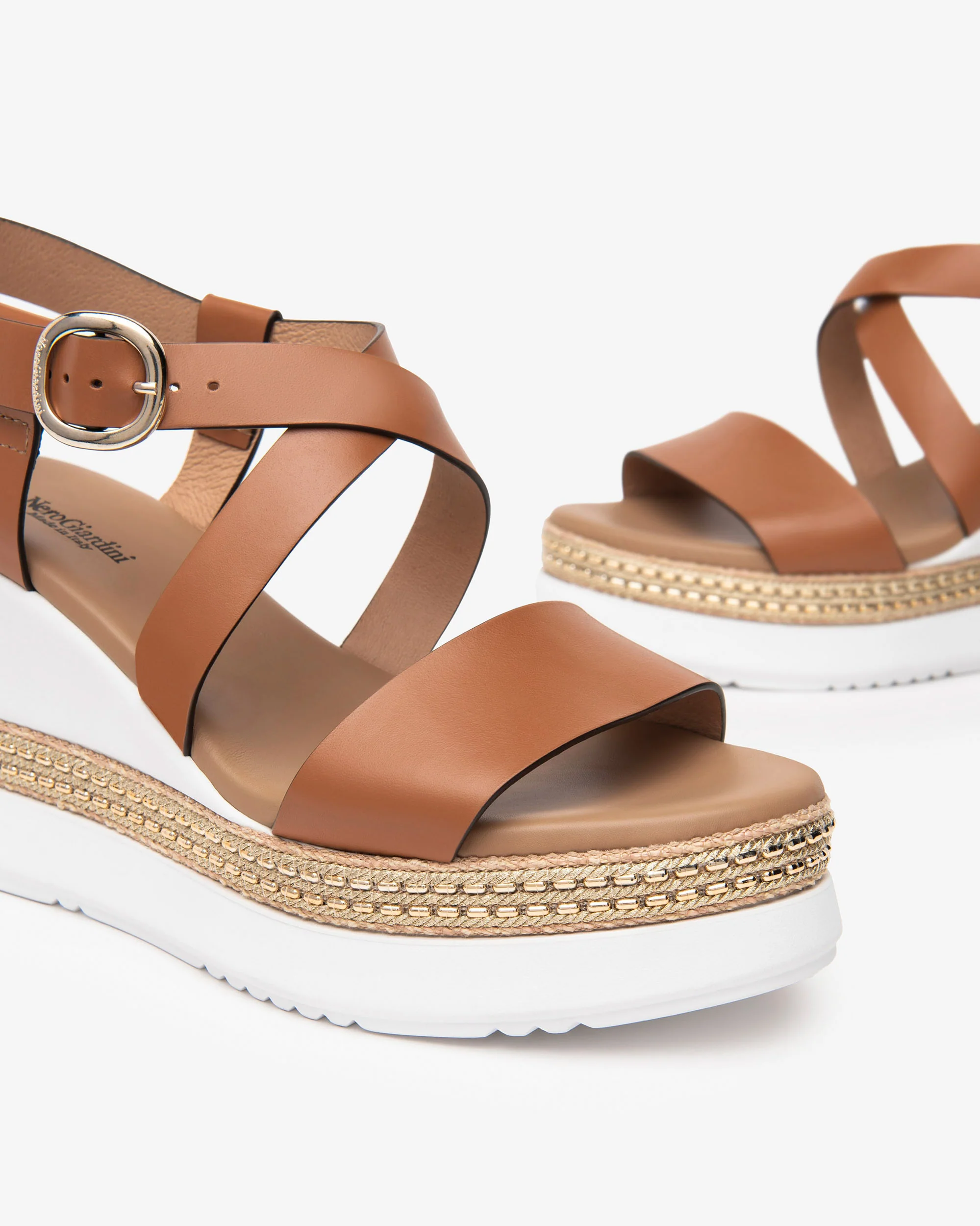 Women's Leather Sandals - Image 3