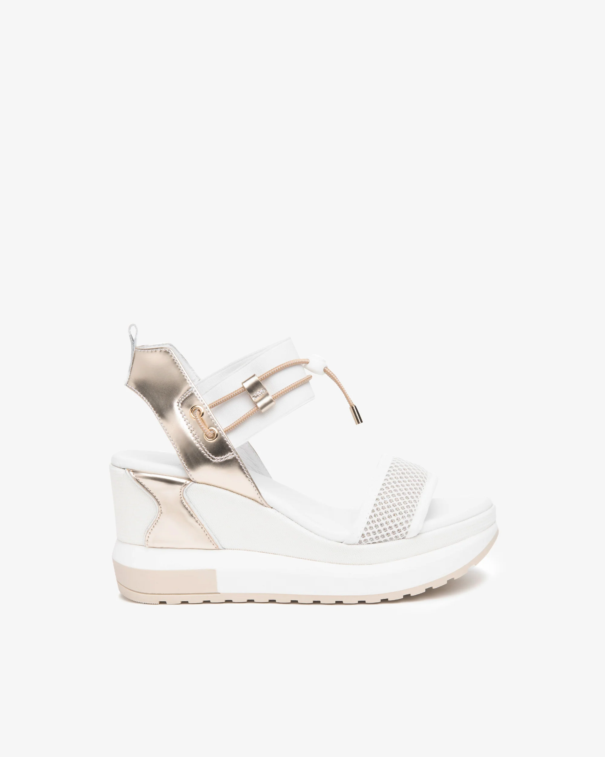 Women’s Leather and Canvas Sandals
