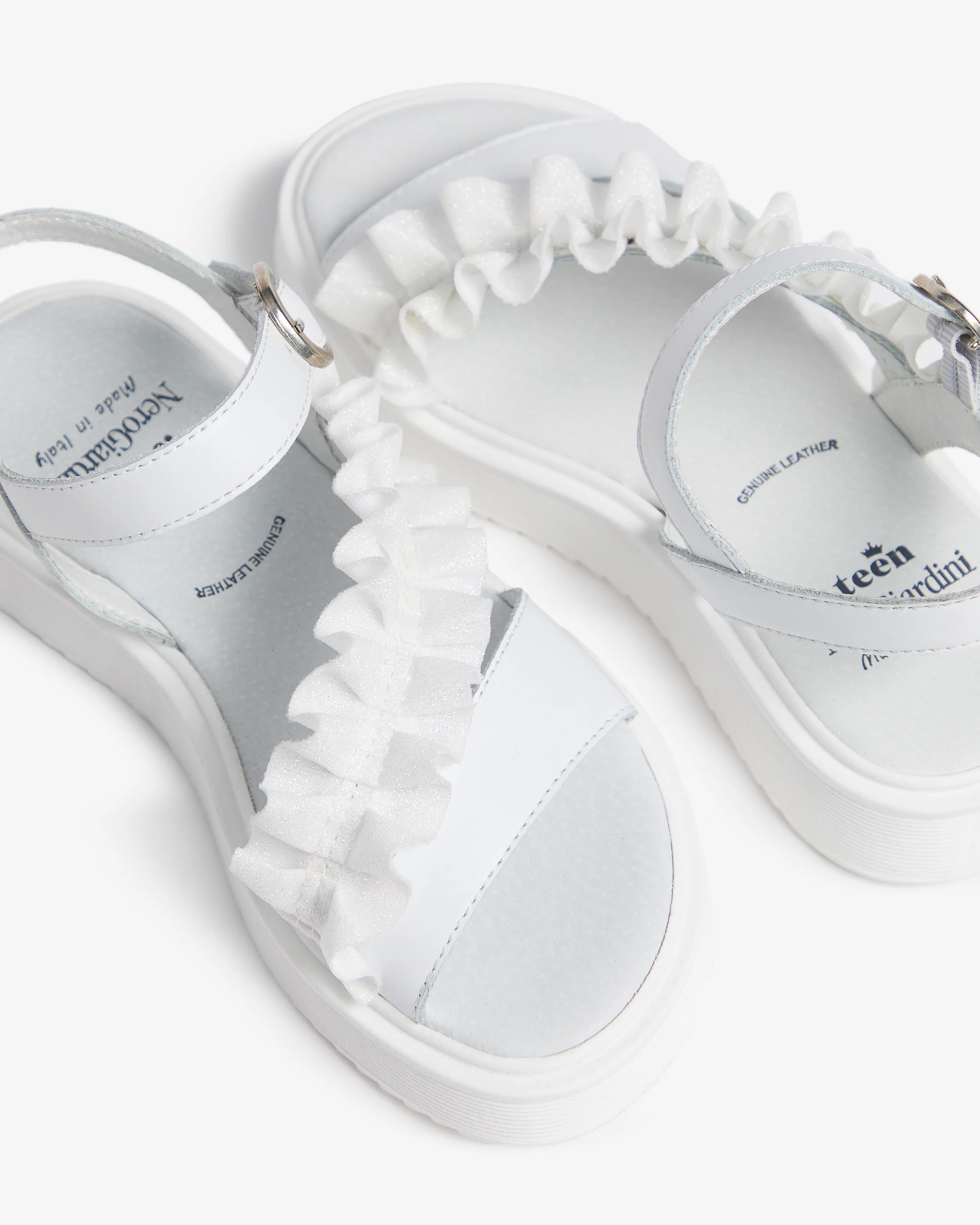 Teen Girls’ Leather Sandals - Image 4