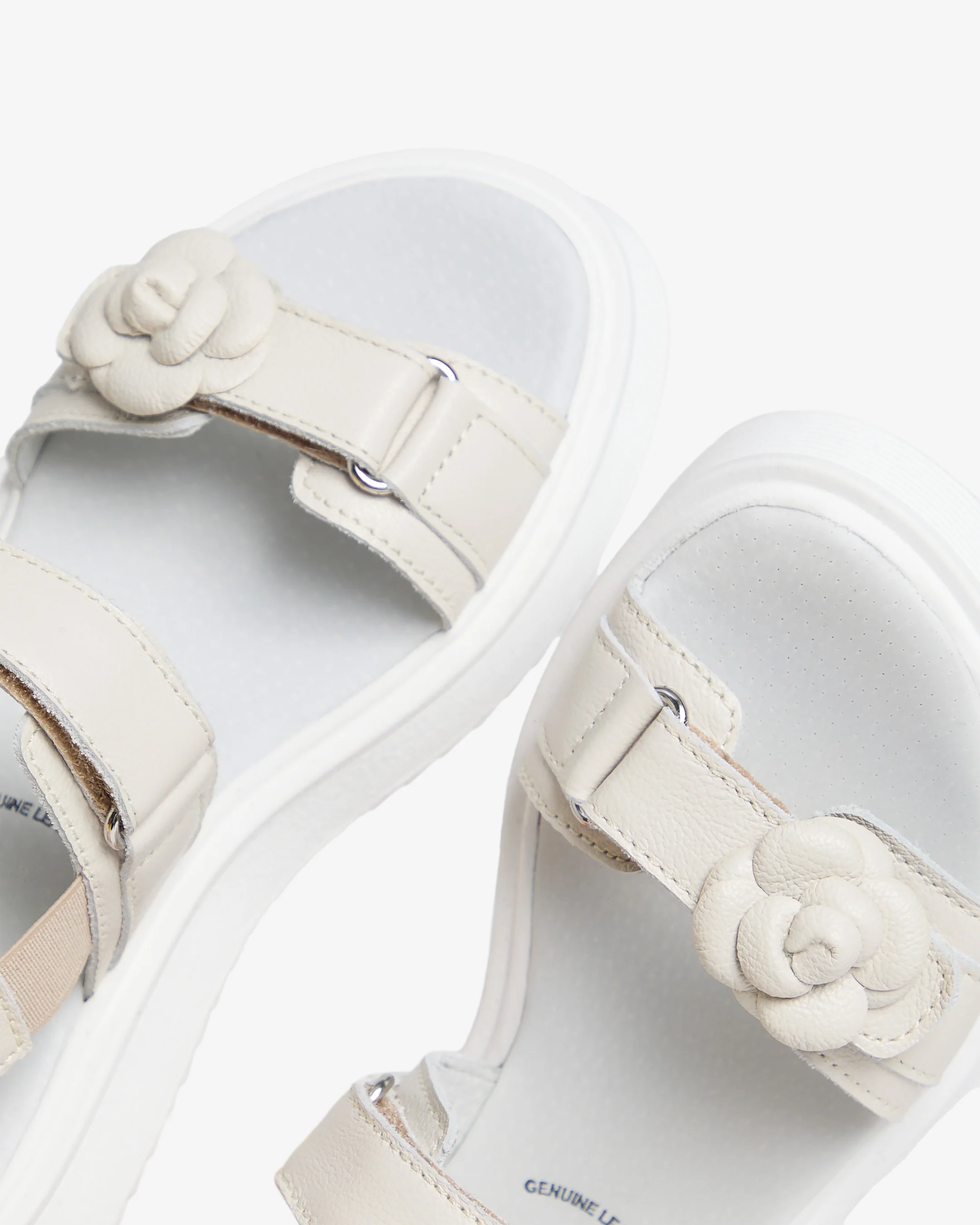 Teen Girls’ Leather Sandals - Image 4