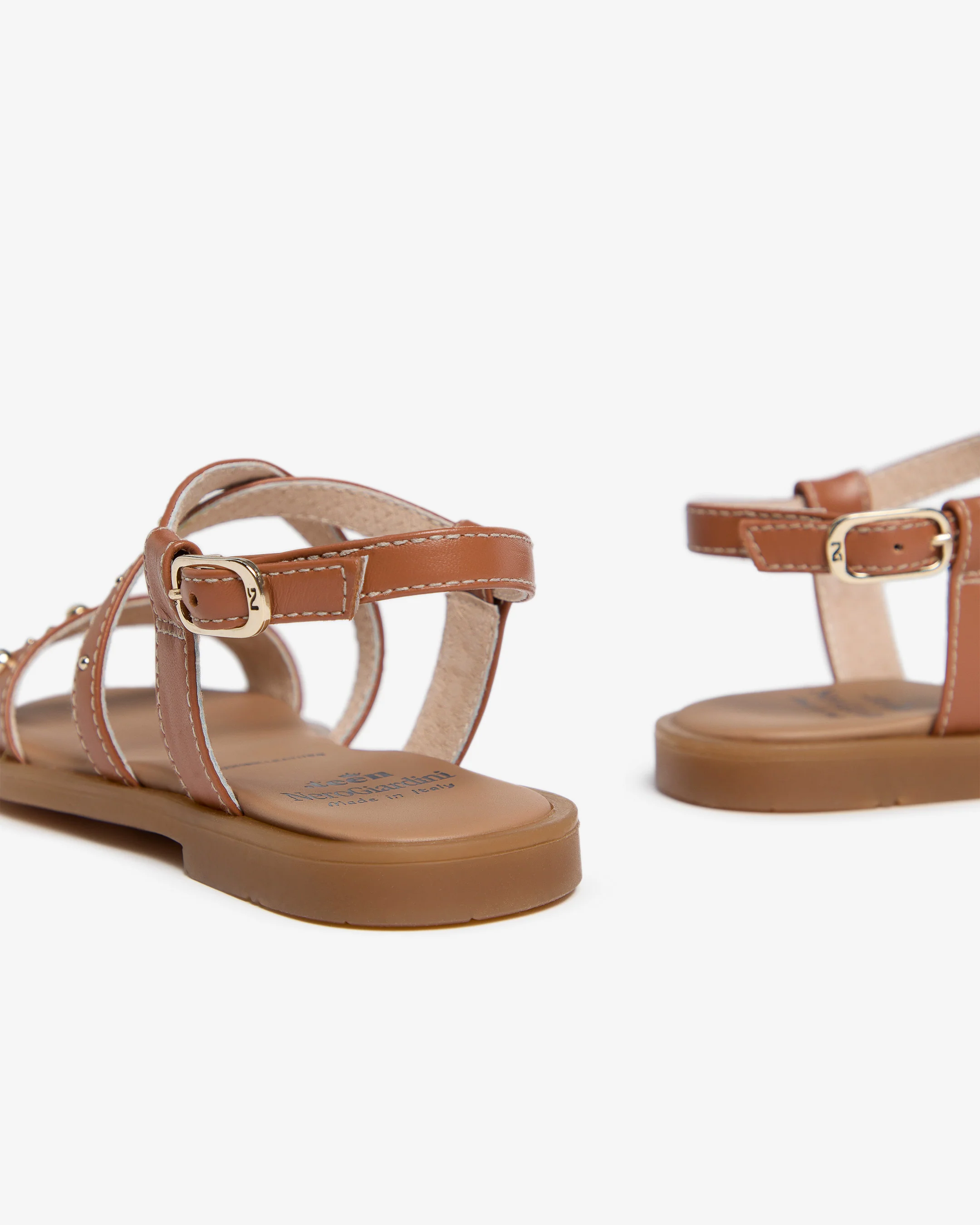 Teen Girls’ Leather Sandals - Image 3