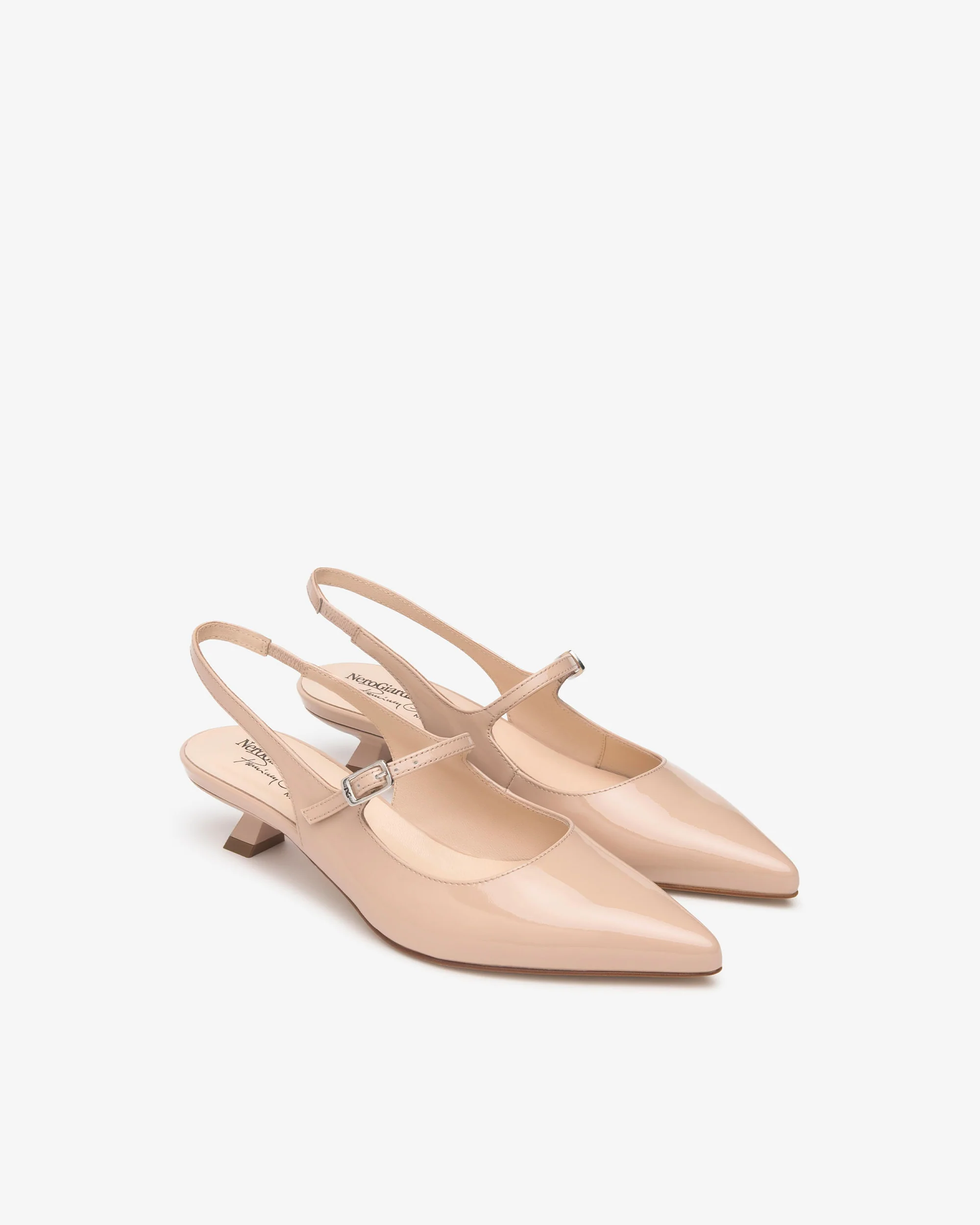 Women's Patent Leather Slingbacks - Image 2