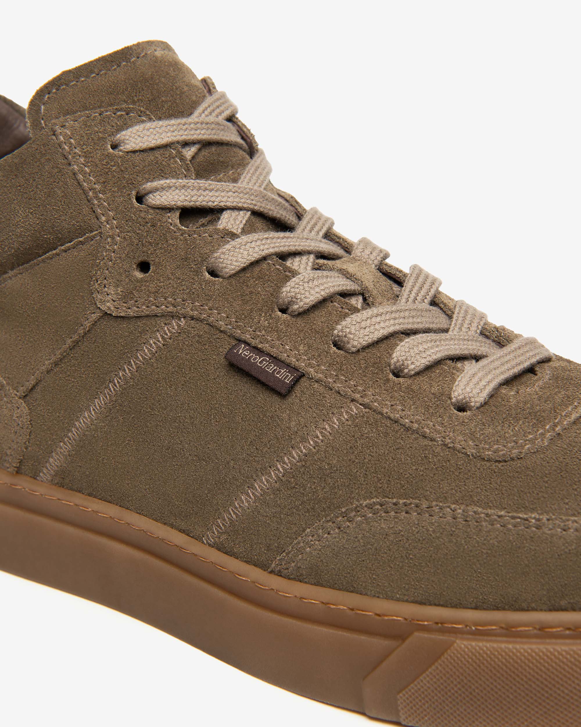 Men’s High-top Suede Sneakers - Image 3