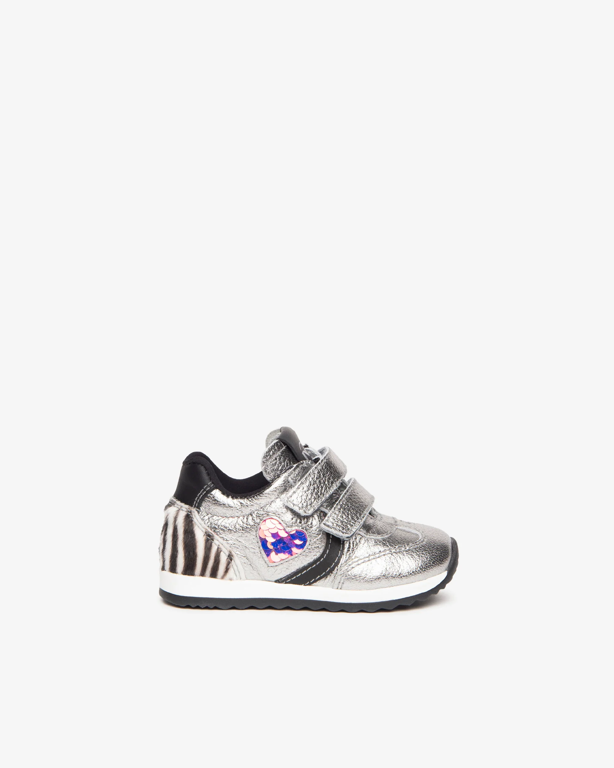 Baby Girl Leather Sneakers