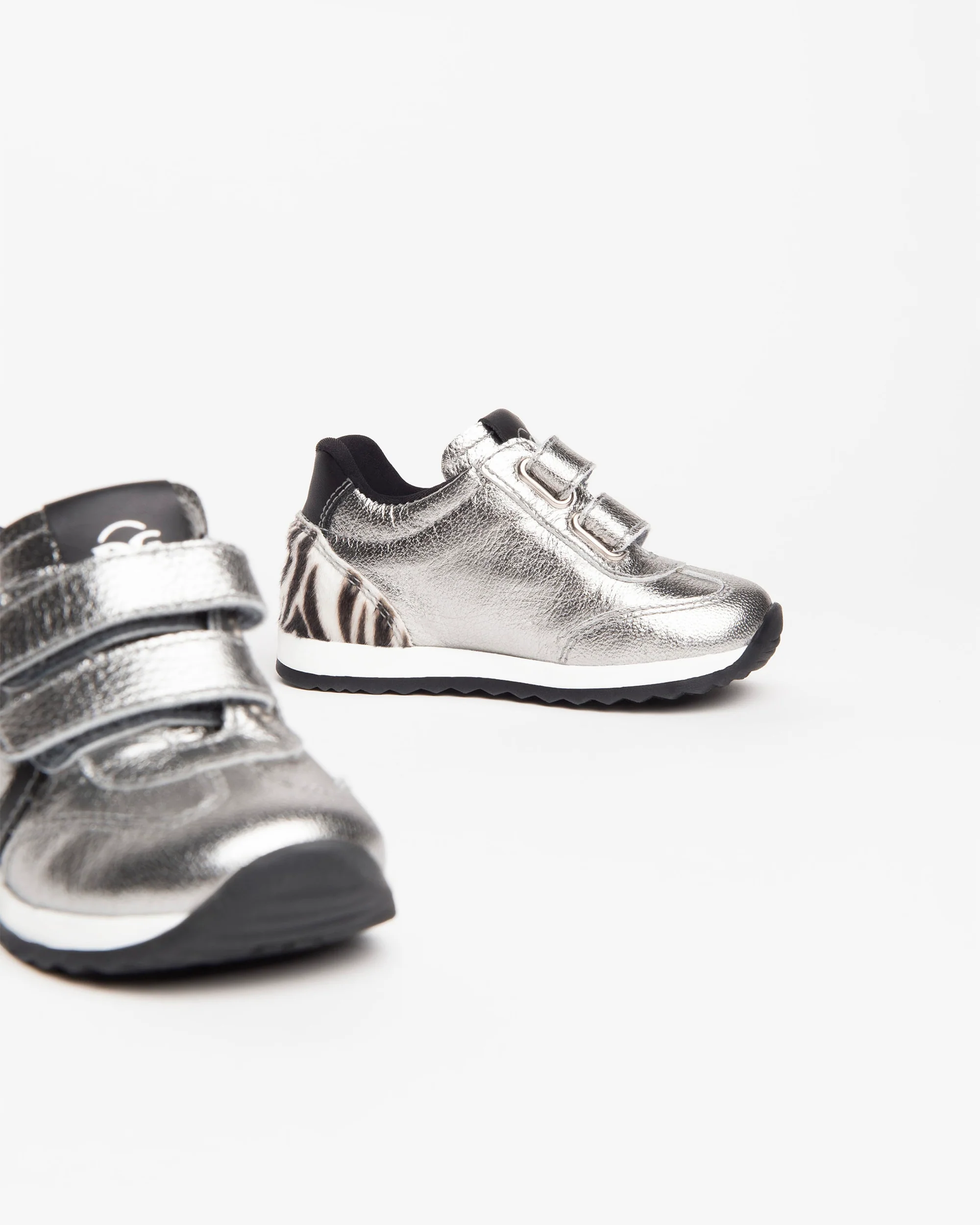 Baby Girl Leather Sneakers - Image 3