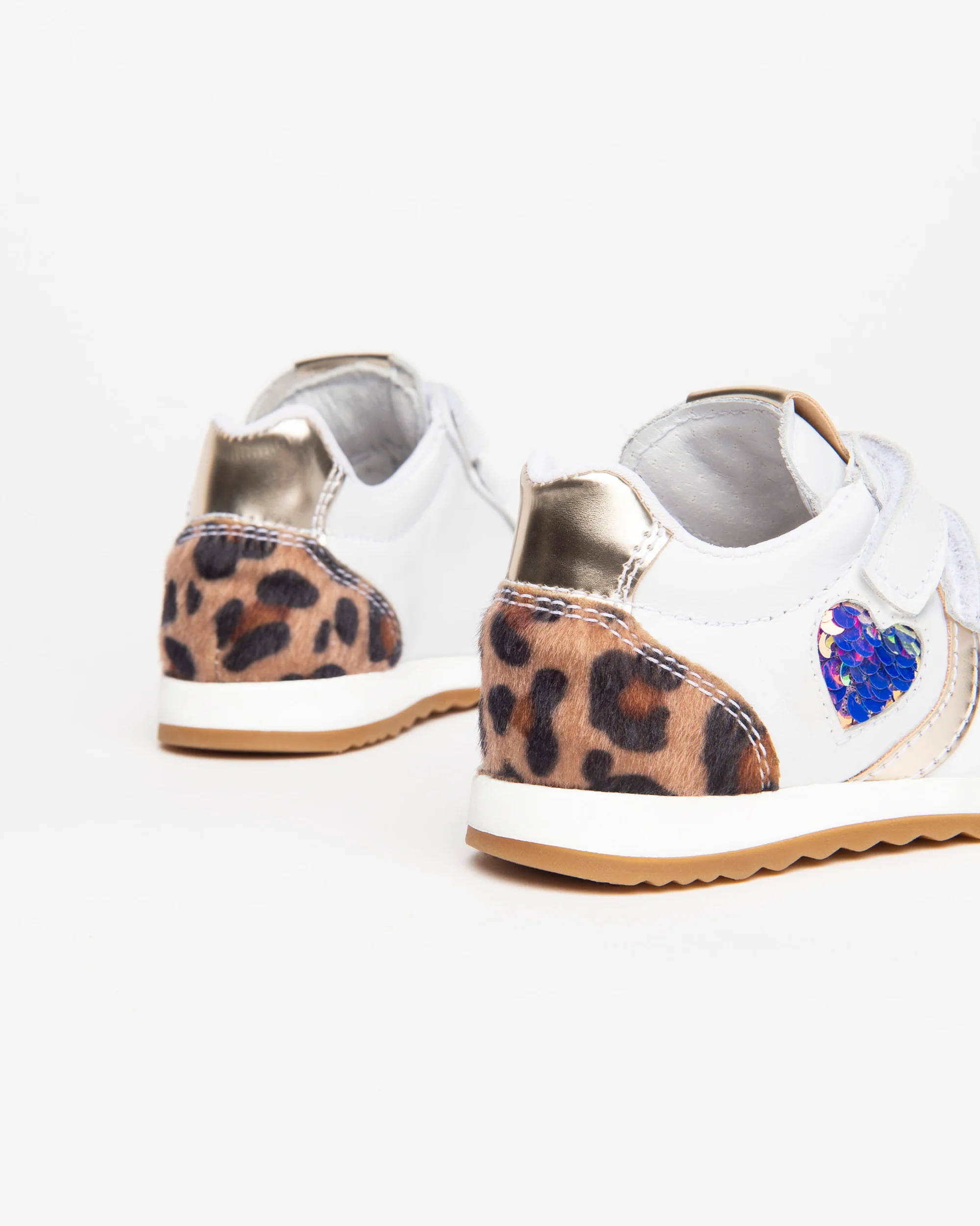 Baby Girl Leather Sneakers - Image 4