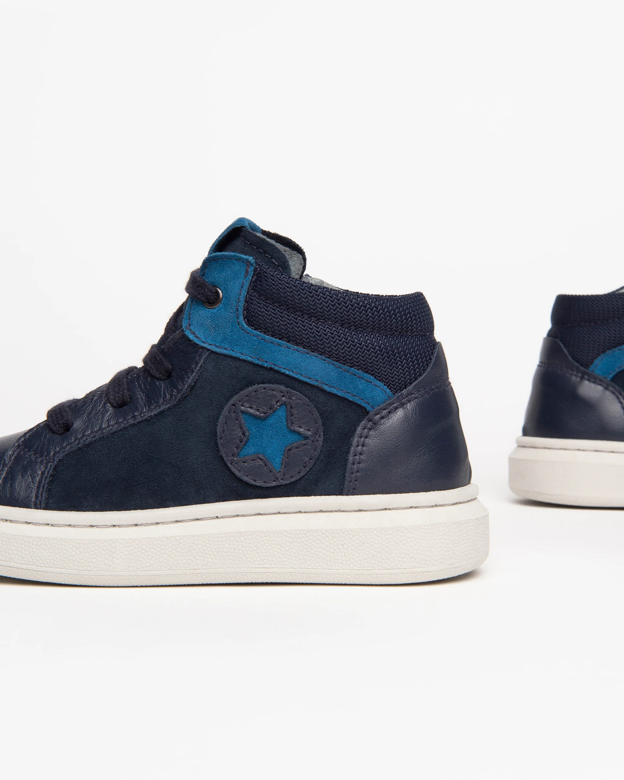 Kids’ Suede and Leather Sneakers for Boys - Image 4