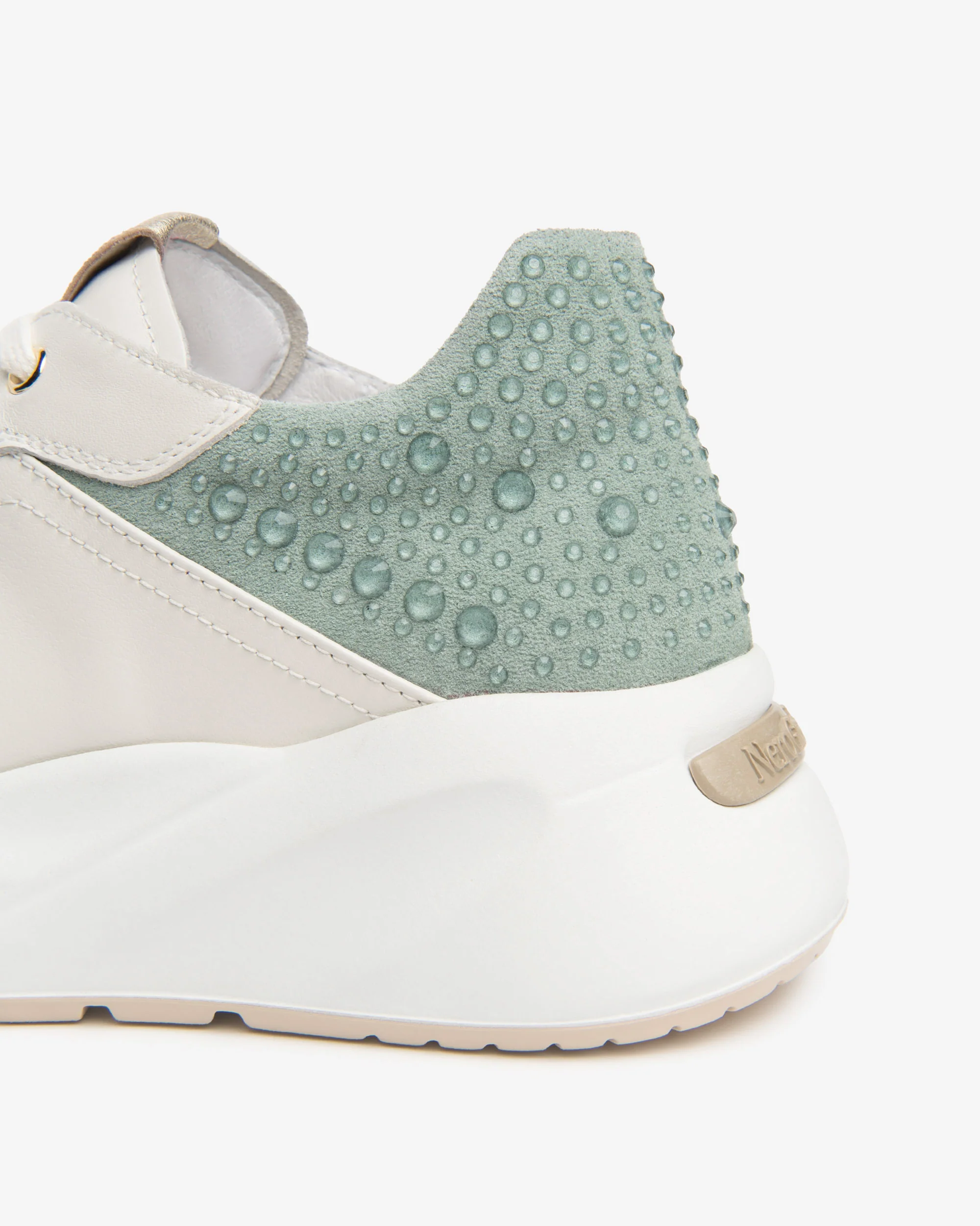 Women’s Leather and Suede Sneakers - Image 3