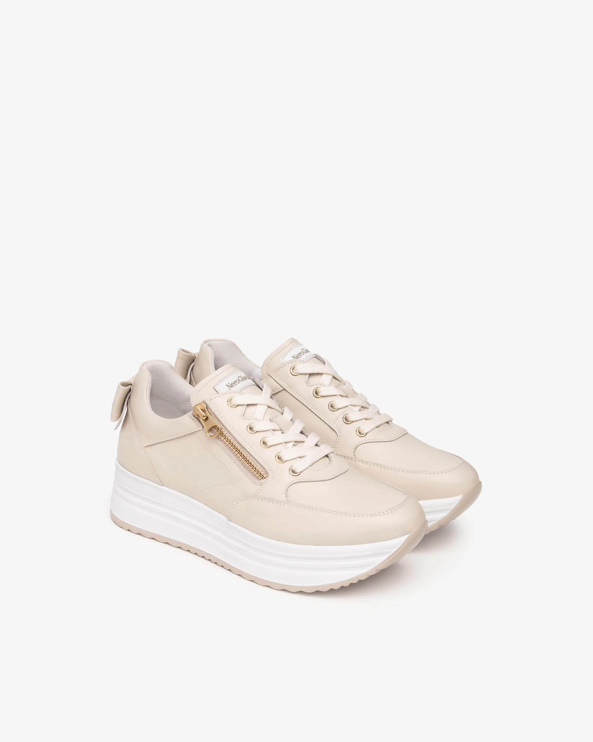 Women’s Leather Sneakers - Image 2