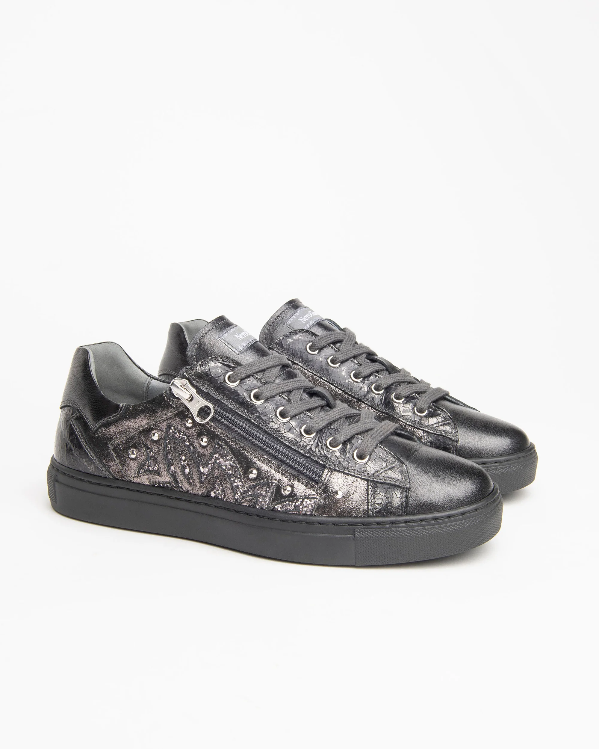 Women’s Leather Sneakers - Image 2
