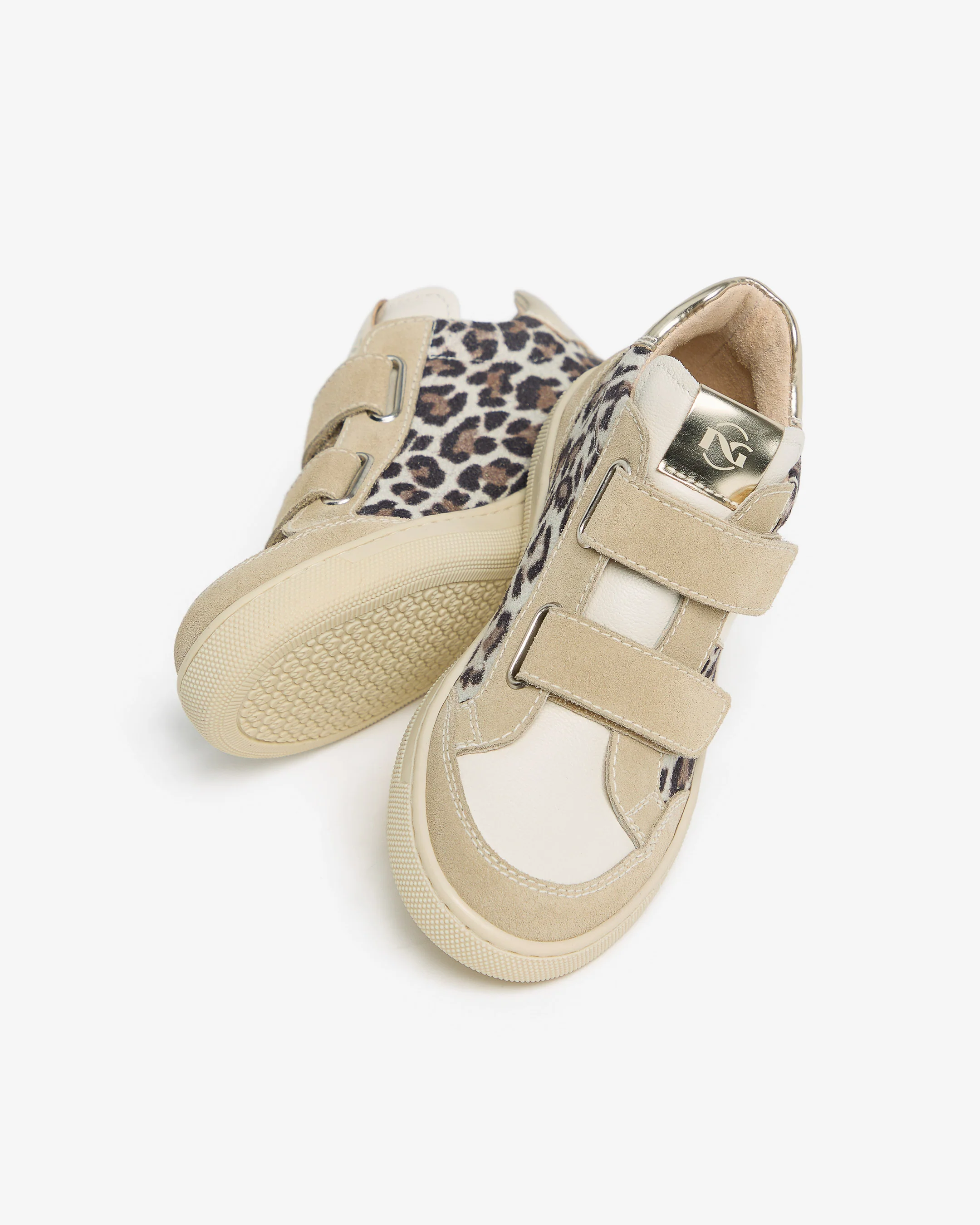 Junior Suede, Leather and Technical Fabric Sneakers for Girls - Image 2