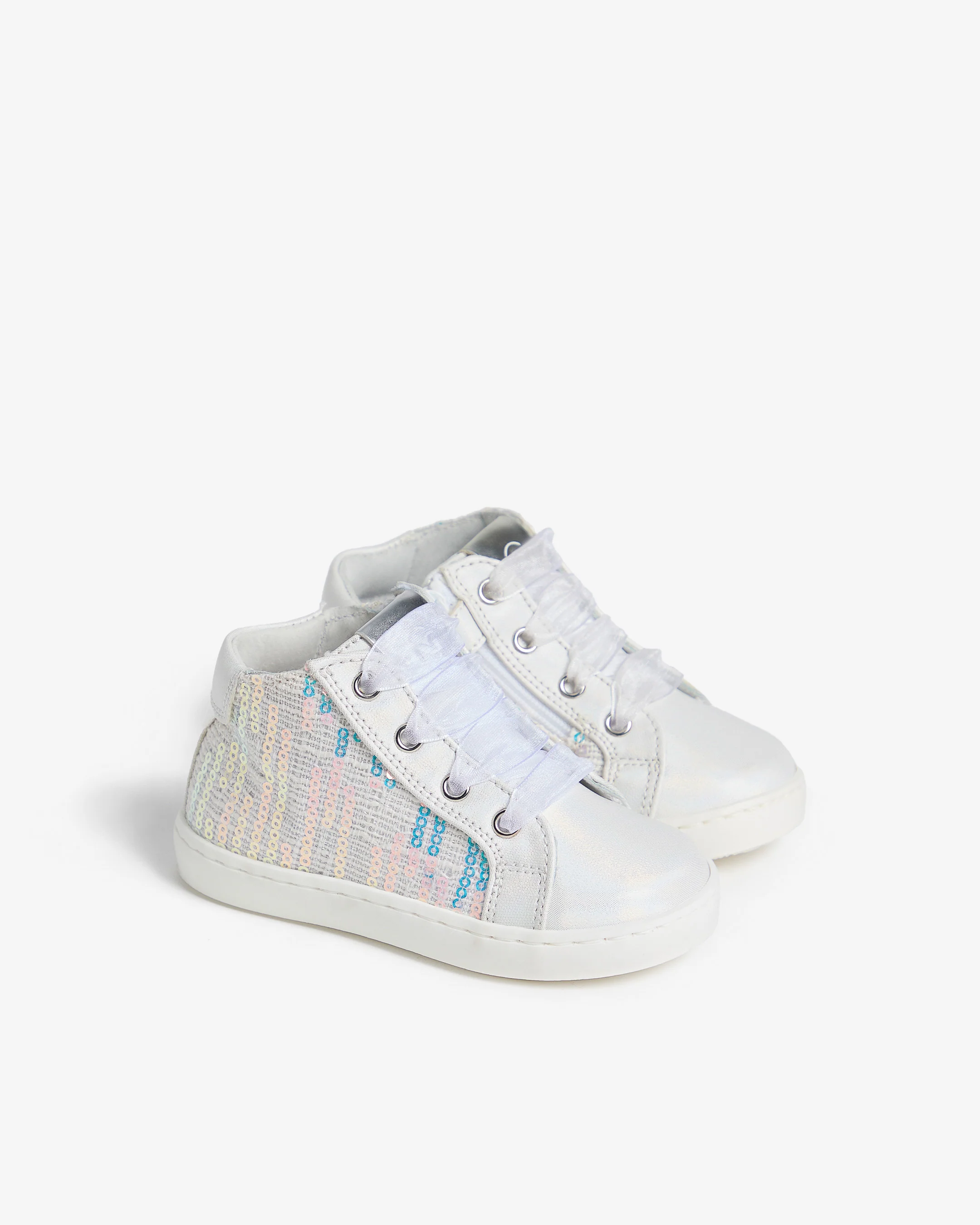 Junior Fabric and Technical Material Sneakers for Girls - Image 2