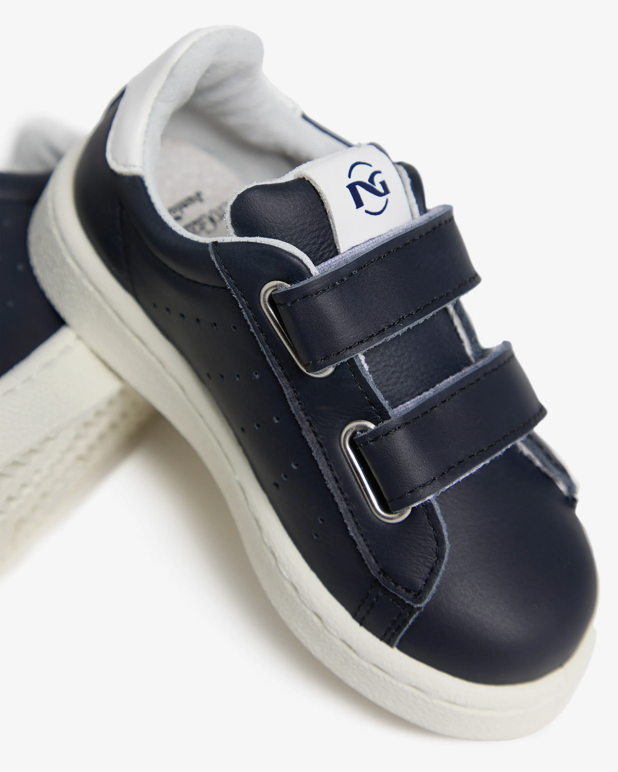 Junior Technical Fabric and Leather Sneakers for Boys - Image 4