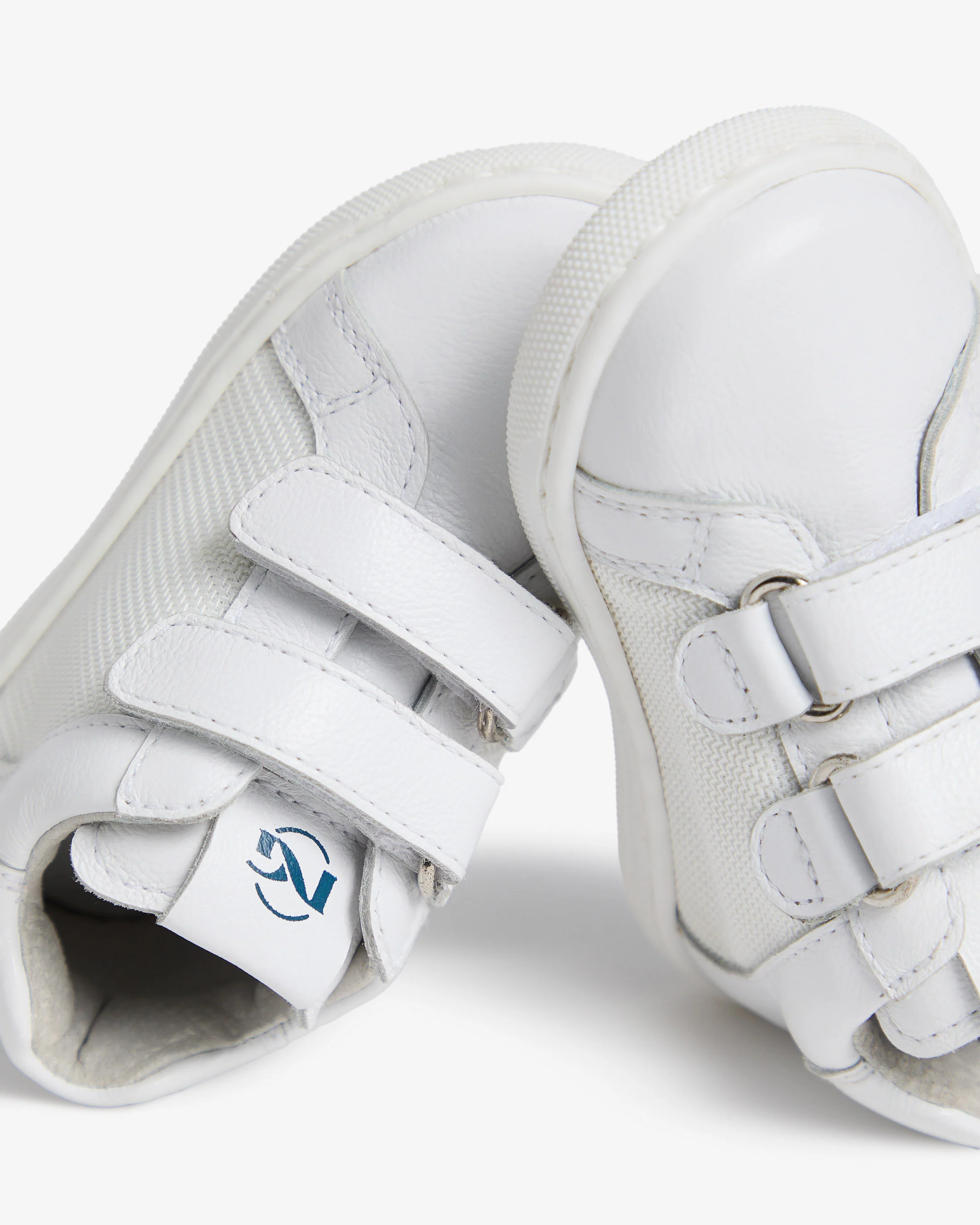 Junior Technical Fabric and Leather Sneakers for Boys - Image 4
