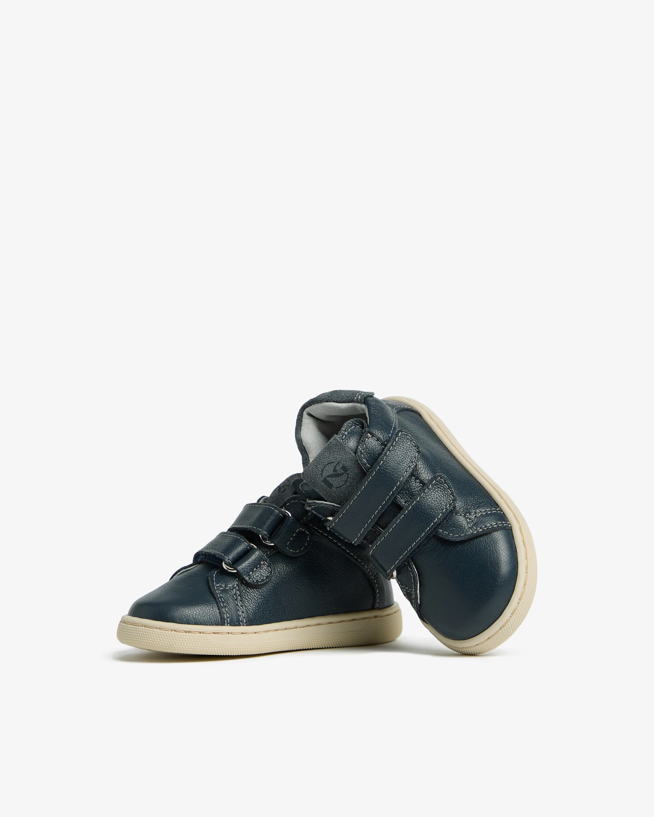 Junior Leather and Suede Sneakers for Boys - Image 2