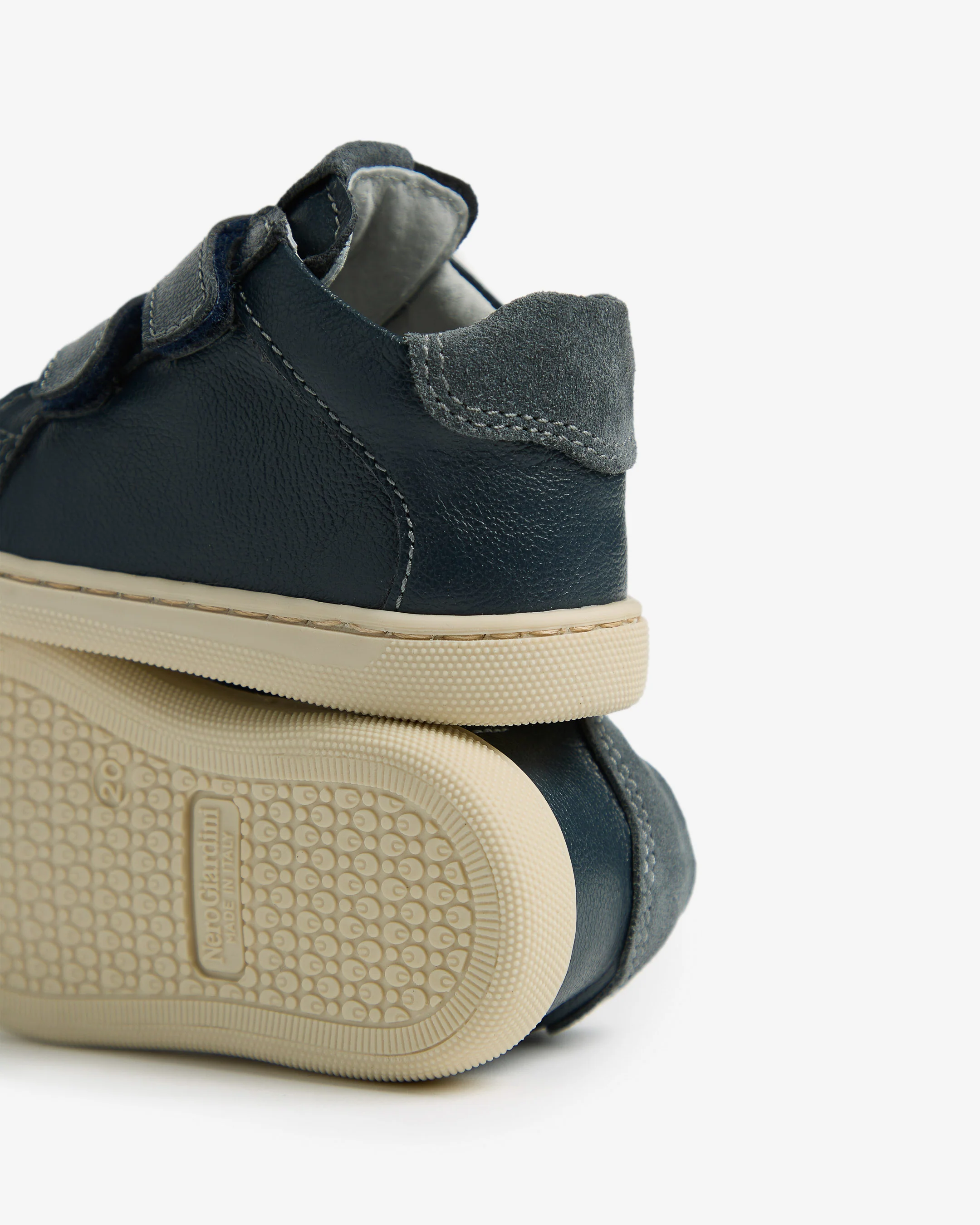 Junior Leather and Suede Sneakers for Boys - Image 3