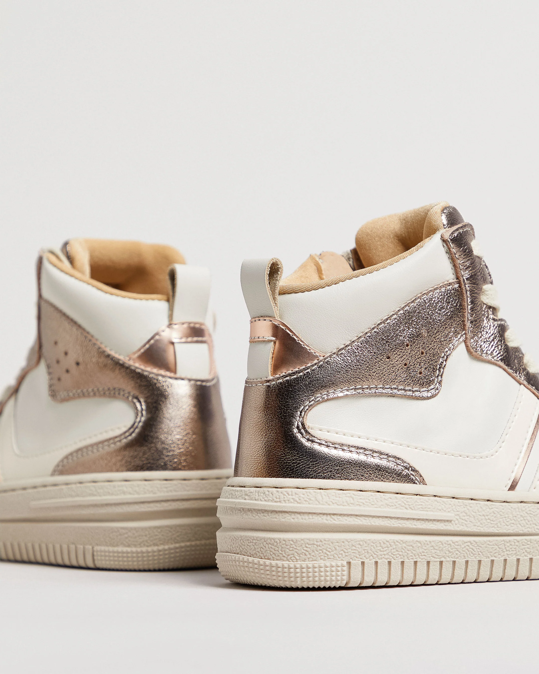Teen Girls’ Leather Sneakers - Image 3