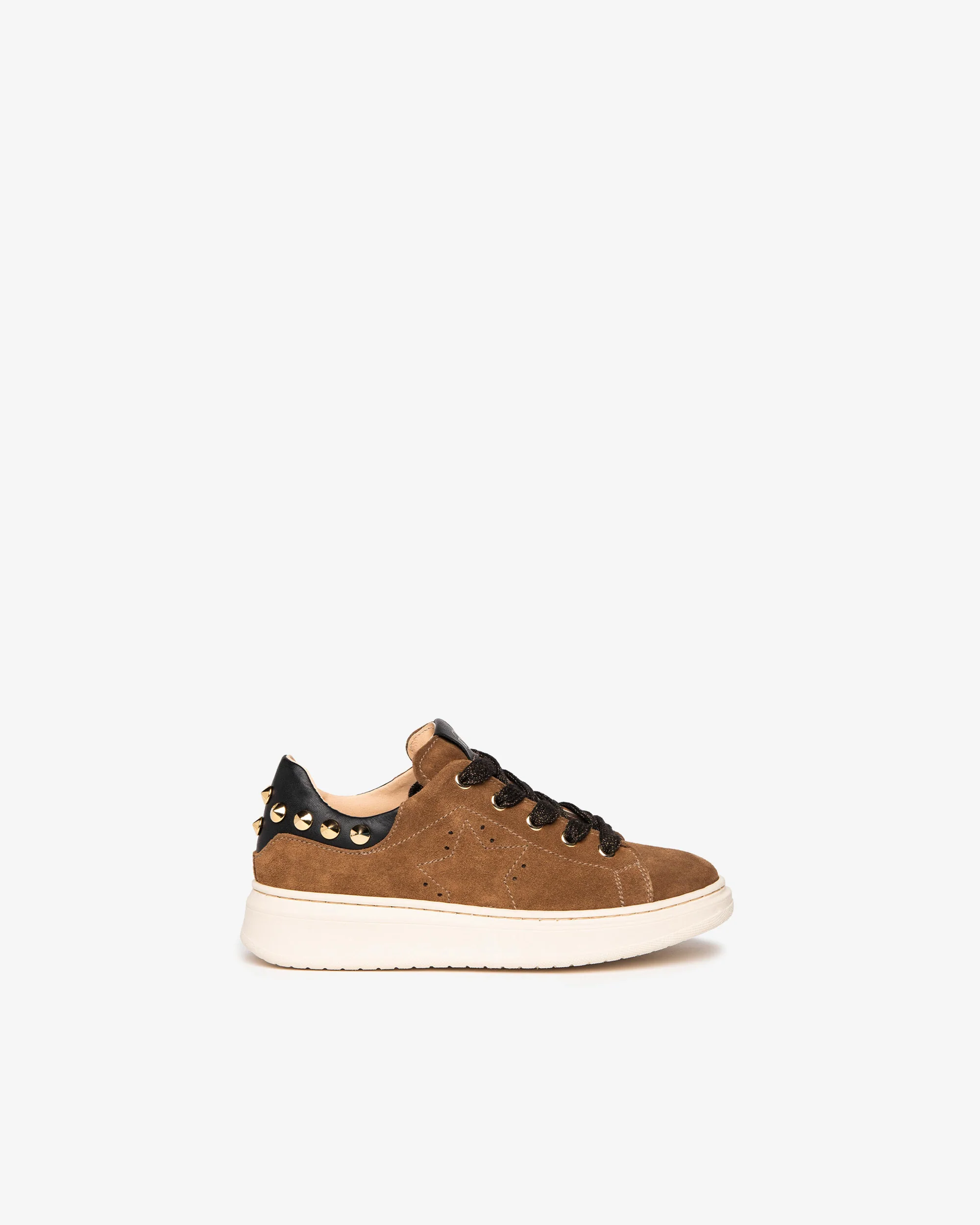 Teen Girls’ Suede and Leather Sneakers