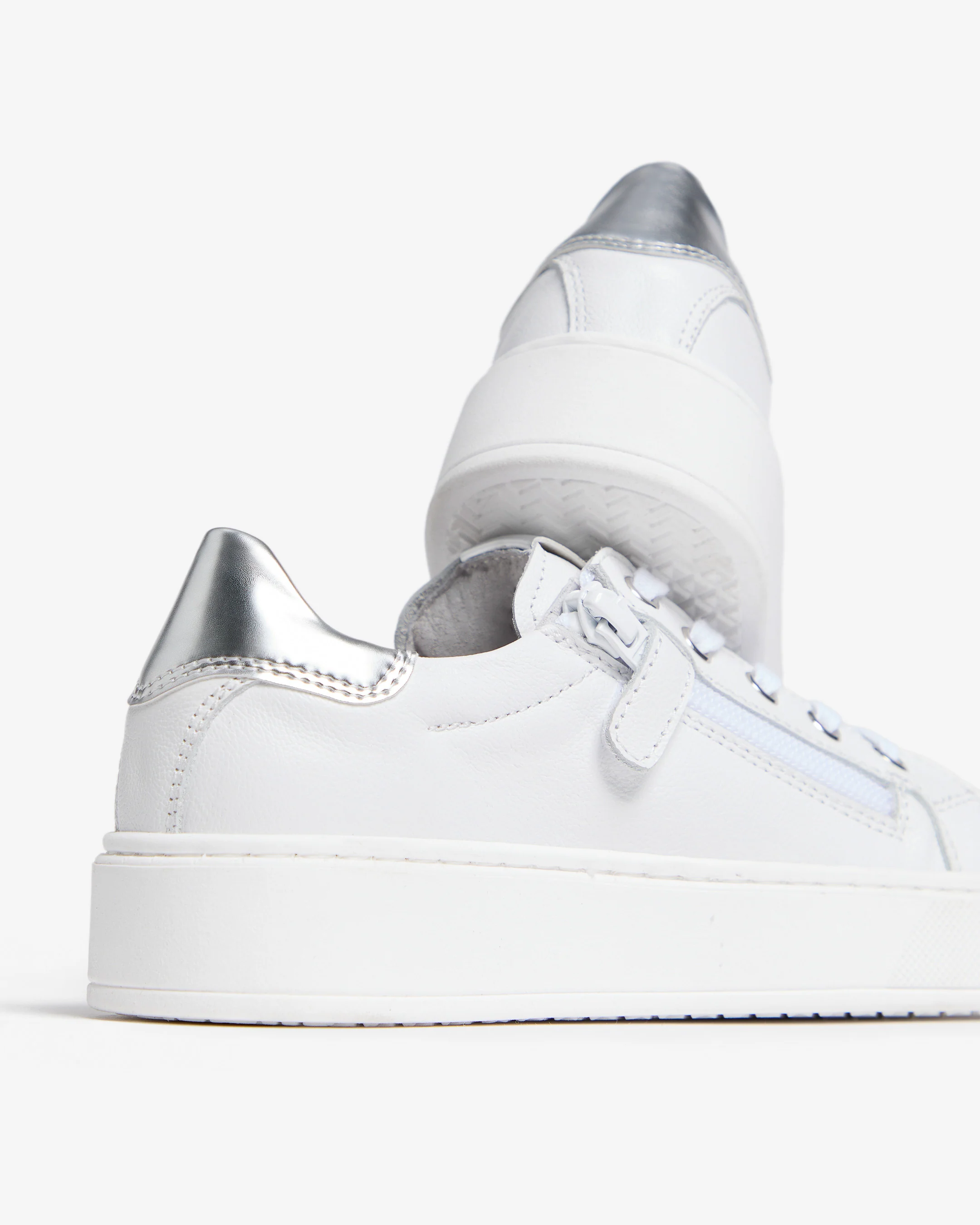 Teen Girls’ Leather Sneakers - Image 3