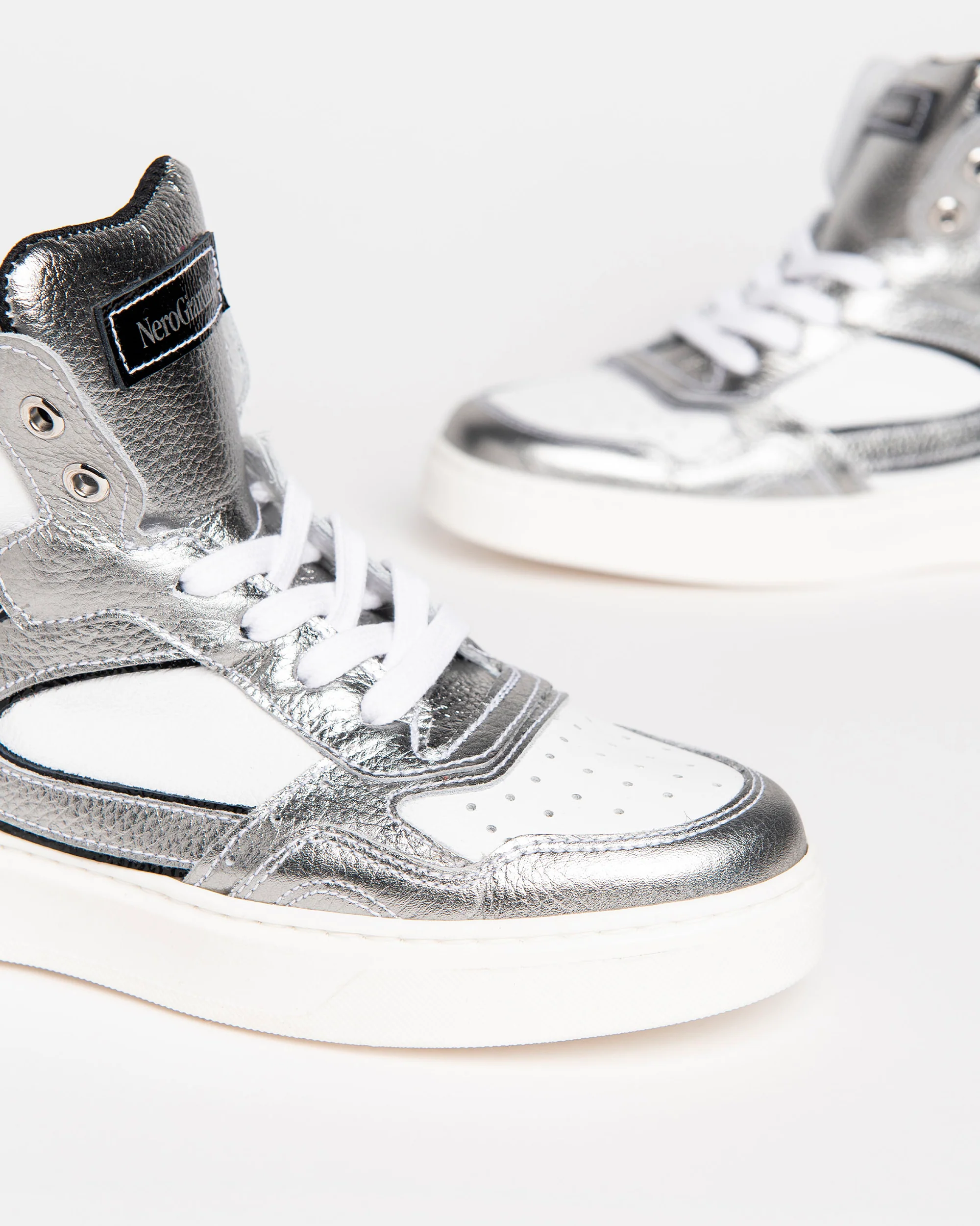 Teen Girls’ Leather Sneakers - Image 3