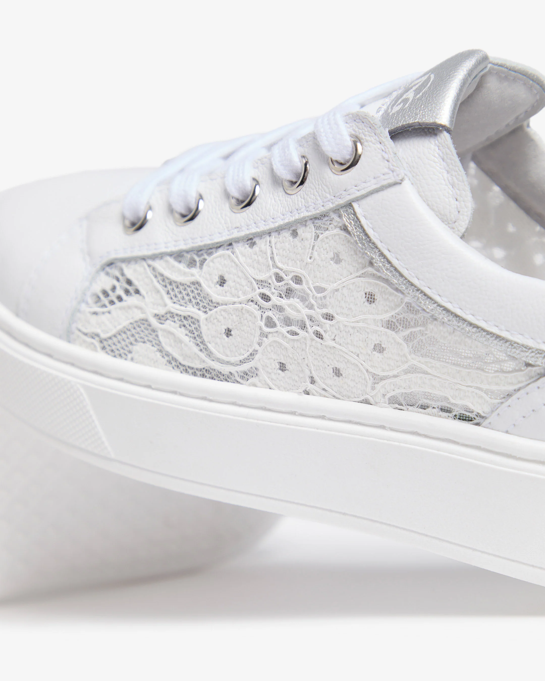 Teen Girls’ Fabric and Technical Material Sneakers - Image 4