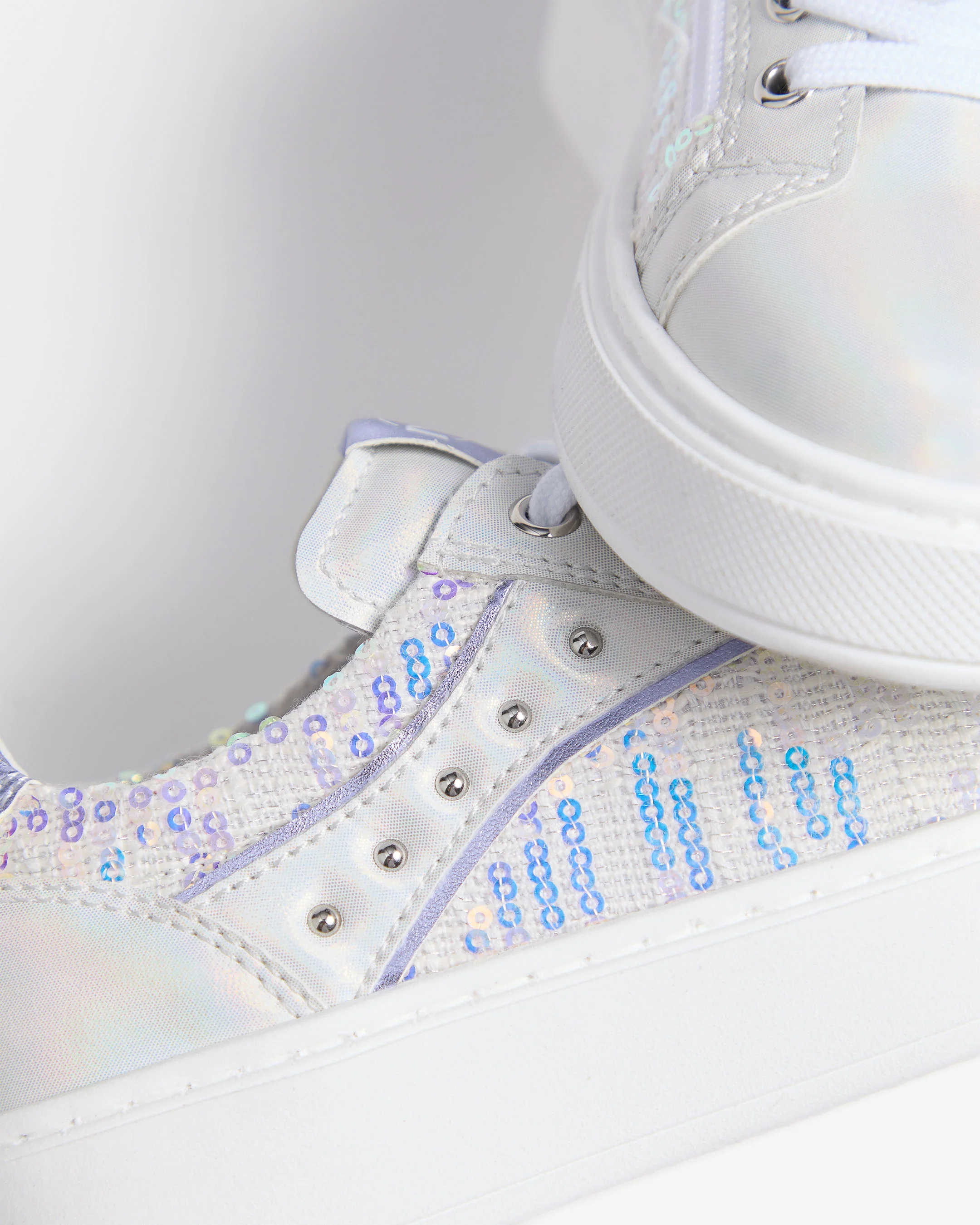 Teen Girls’ Fabric and Technical Material Sneakers - Image 4
