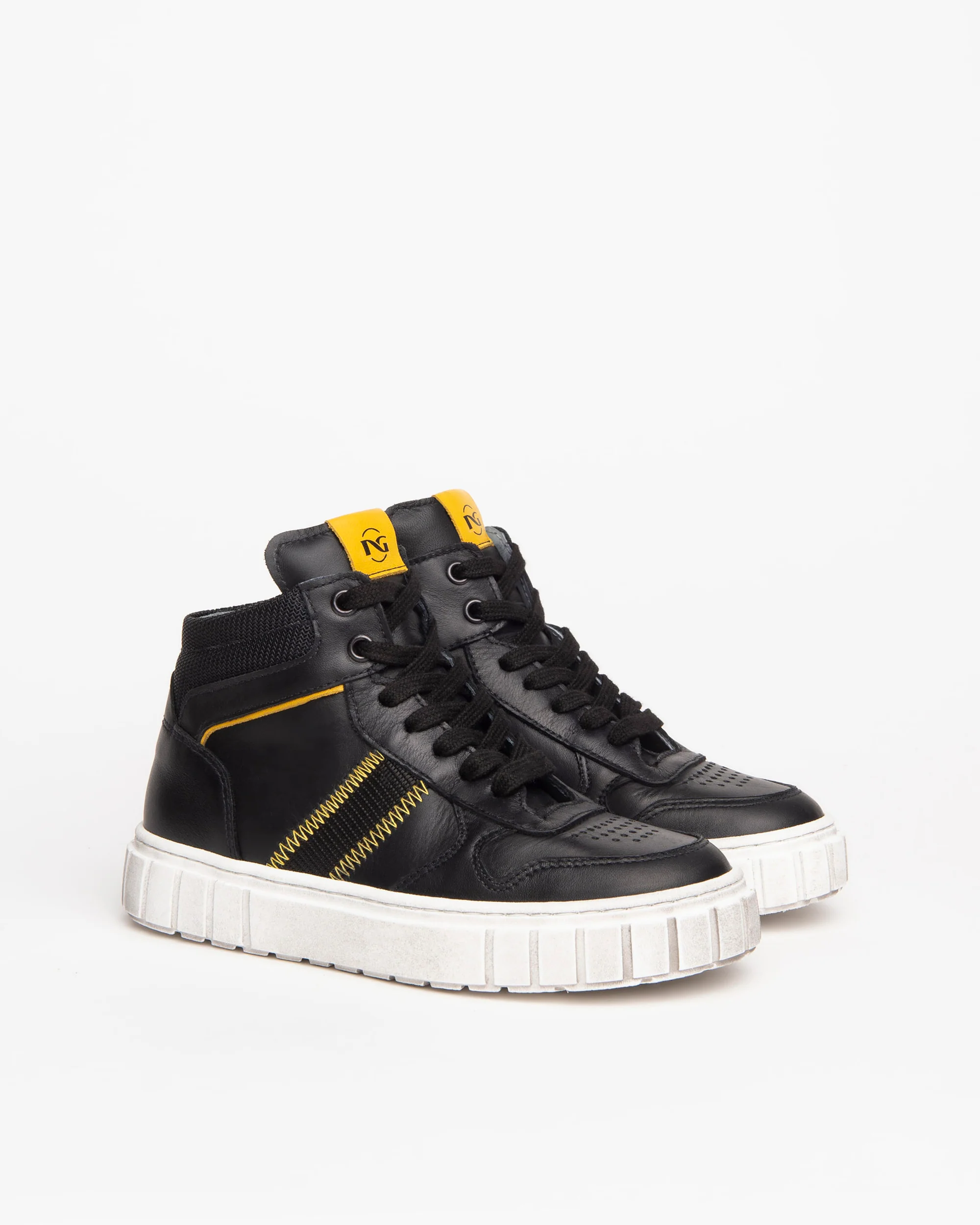 Teen Boys’ Leather Sneakers - Image 2
