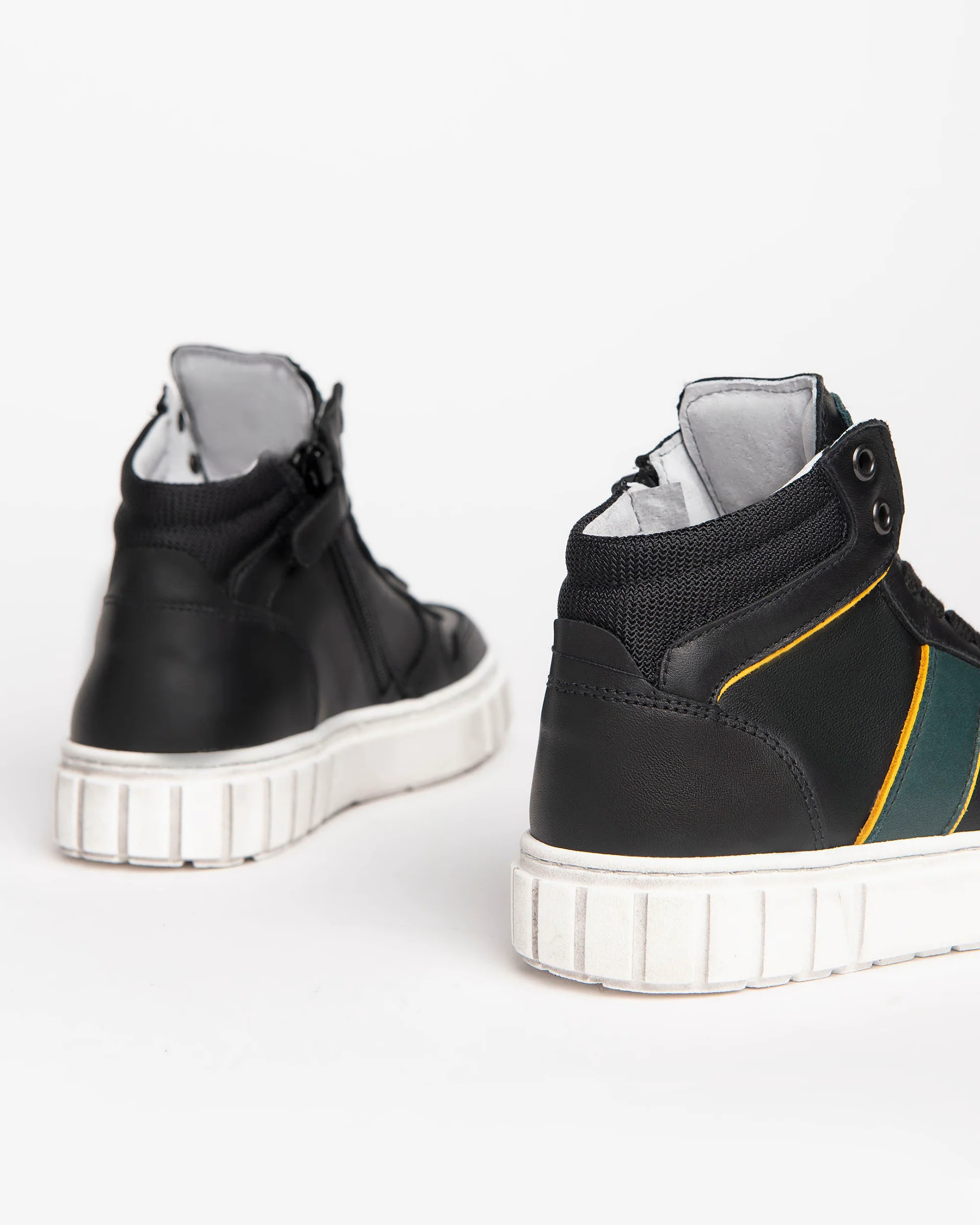 Teen Boys’ Leather Sneakers - Image 4