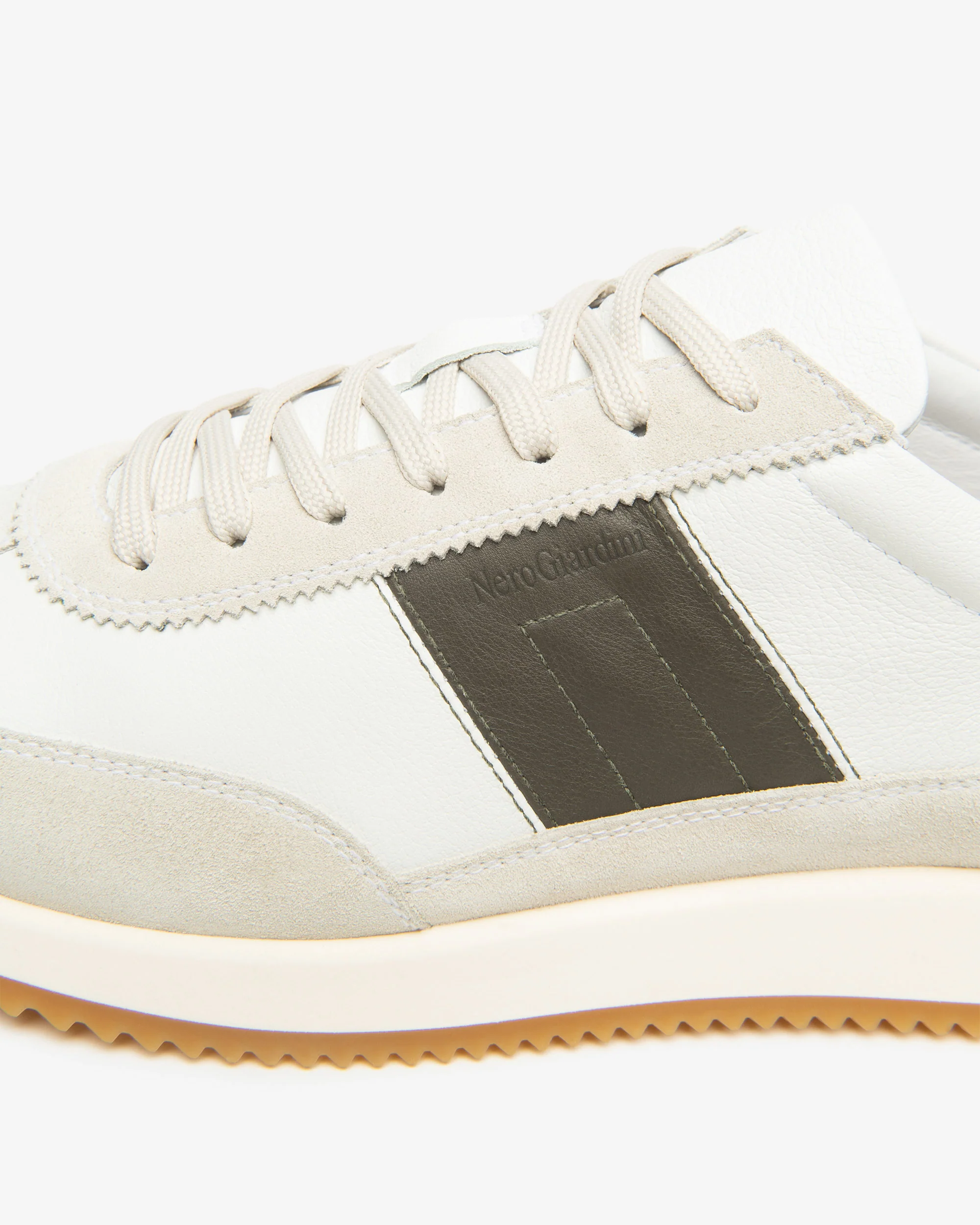 Men’s Leather and Suede Sneakers - Image 3