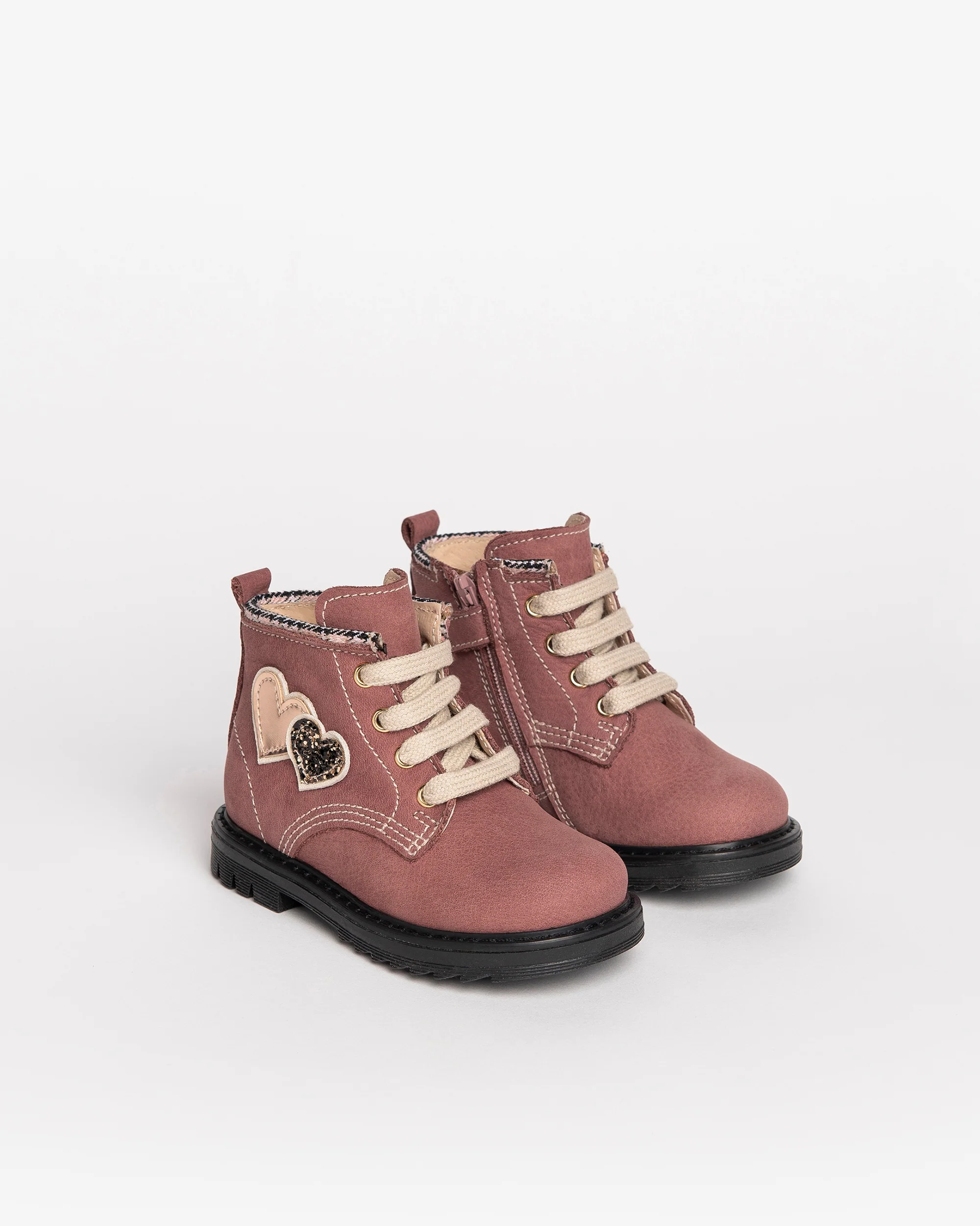 Baby Girl Leather Ankle Boots - Image 2
