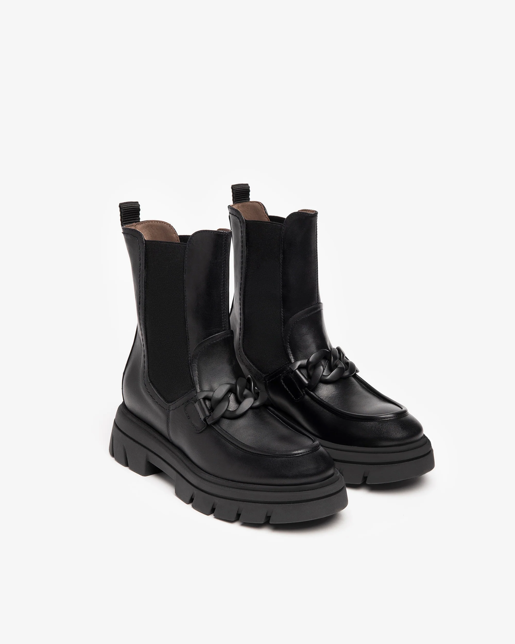 Women’s Leather Chelsea Boots - Image 2