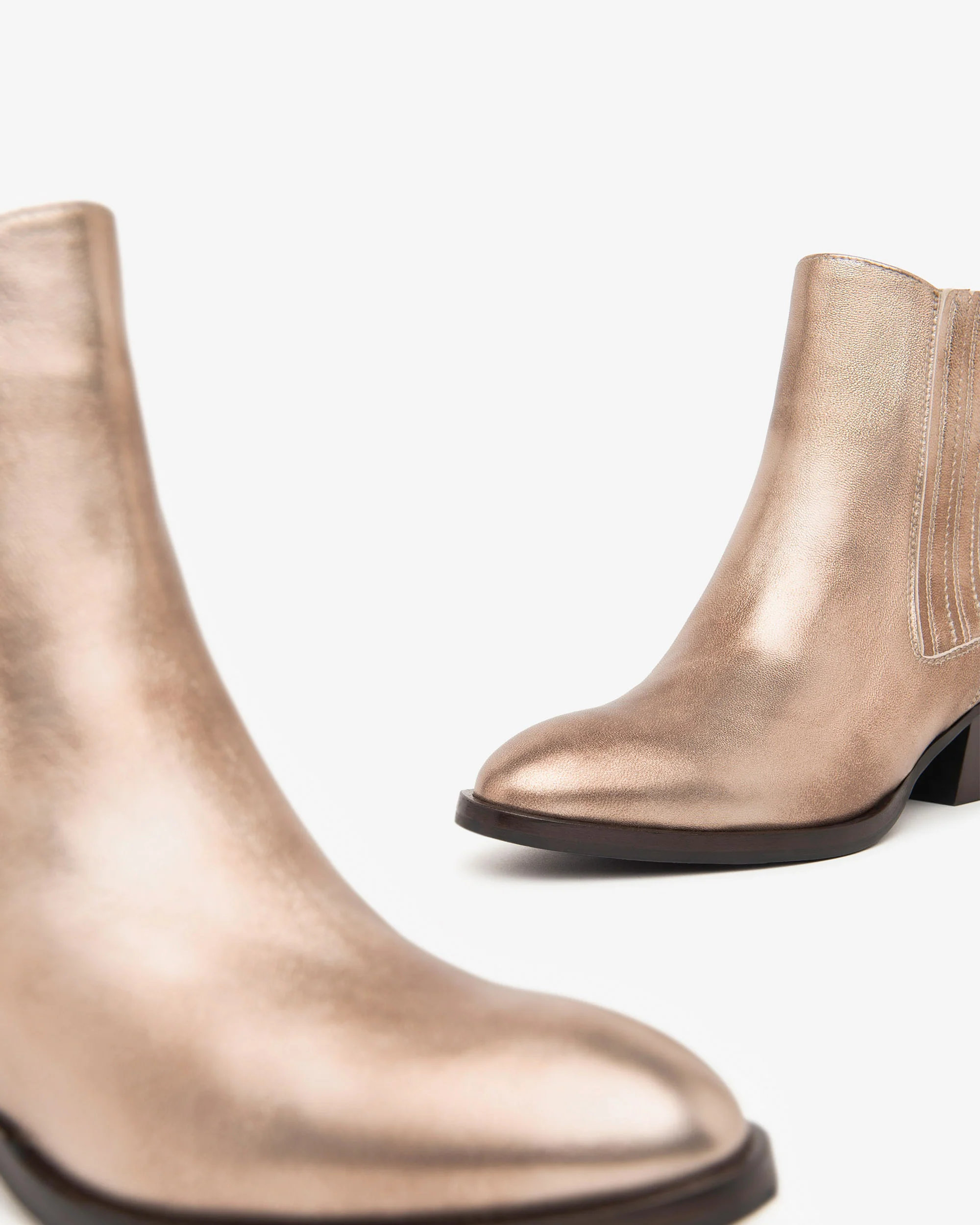 Women’s Leather Chelsea Boots - Image 3