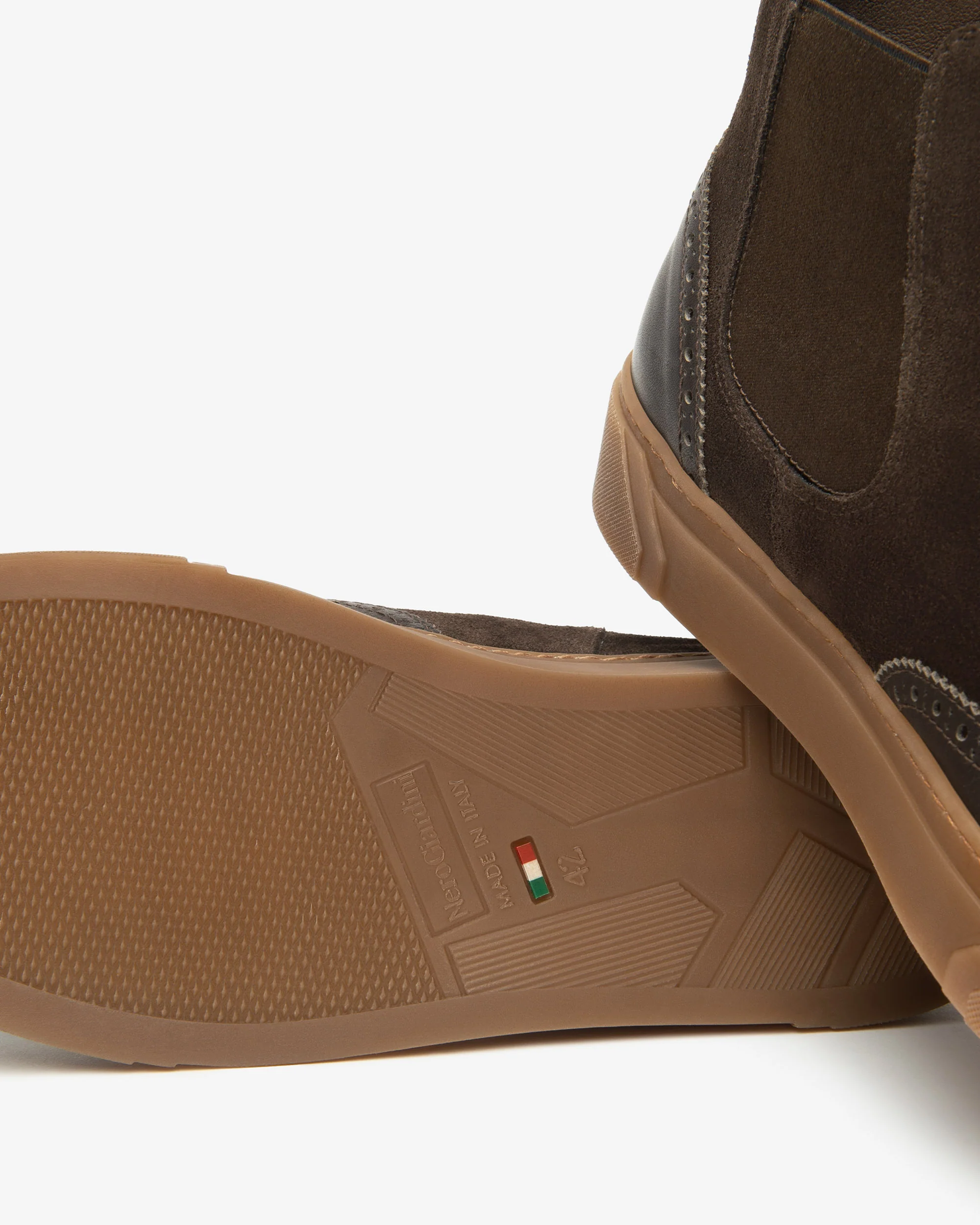Men’s Suede and Leather Chelsea Boots - Image 4