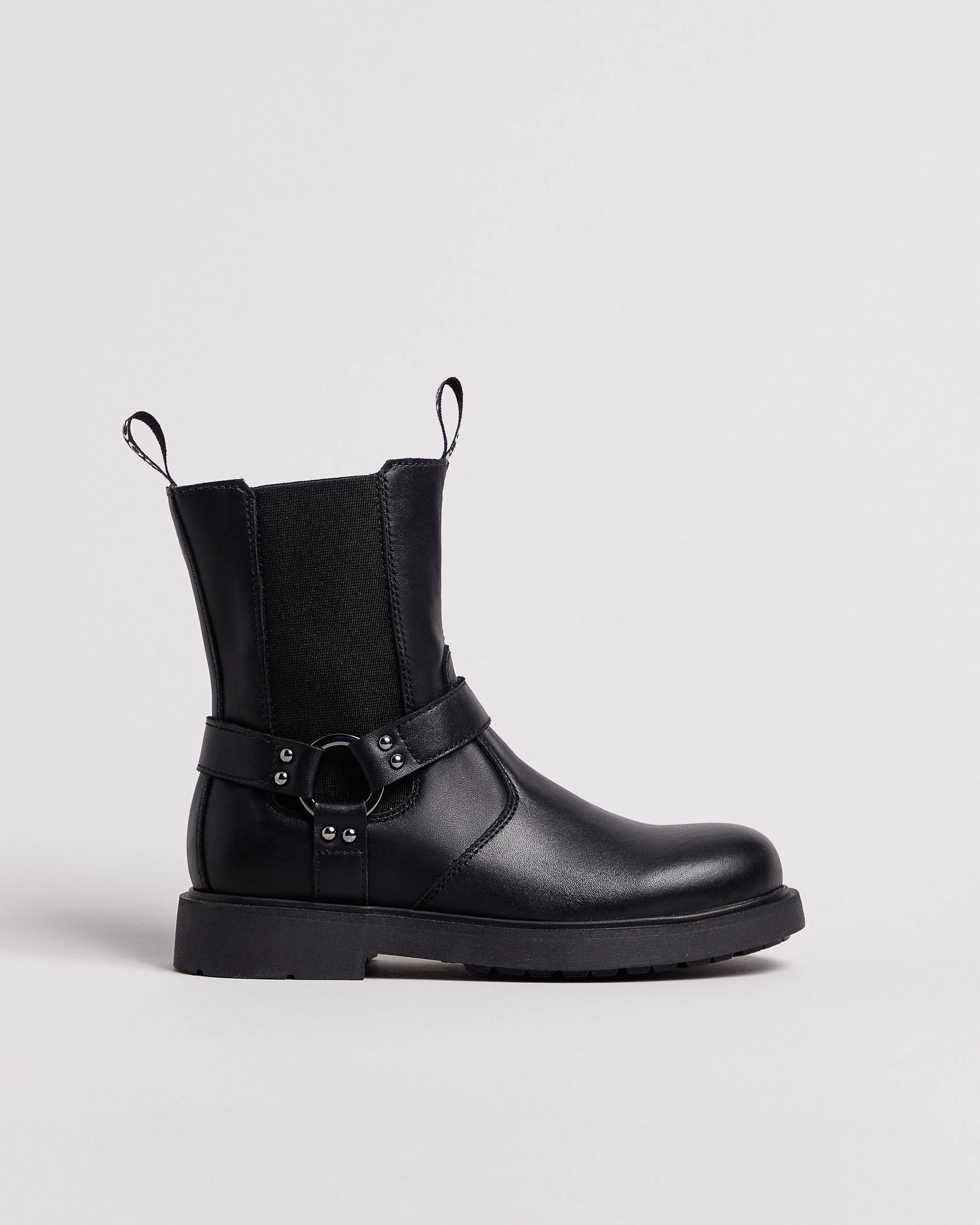 Teen Girls’ Leather Ankle Boots