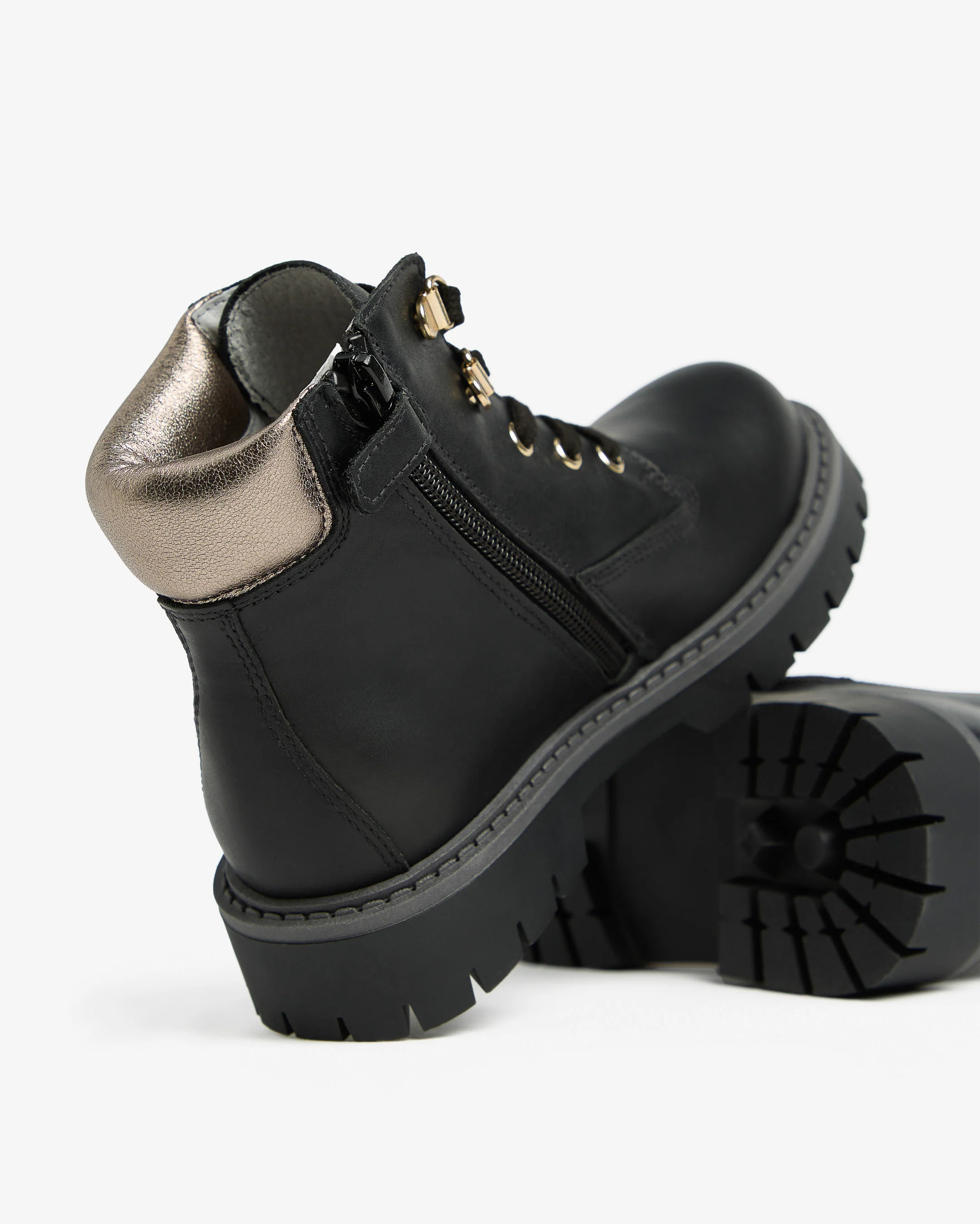 Teen Girls’ Leather Ankle Boots - Image 3