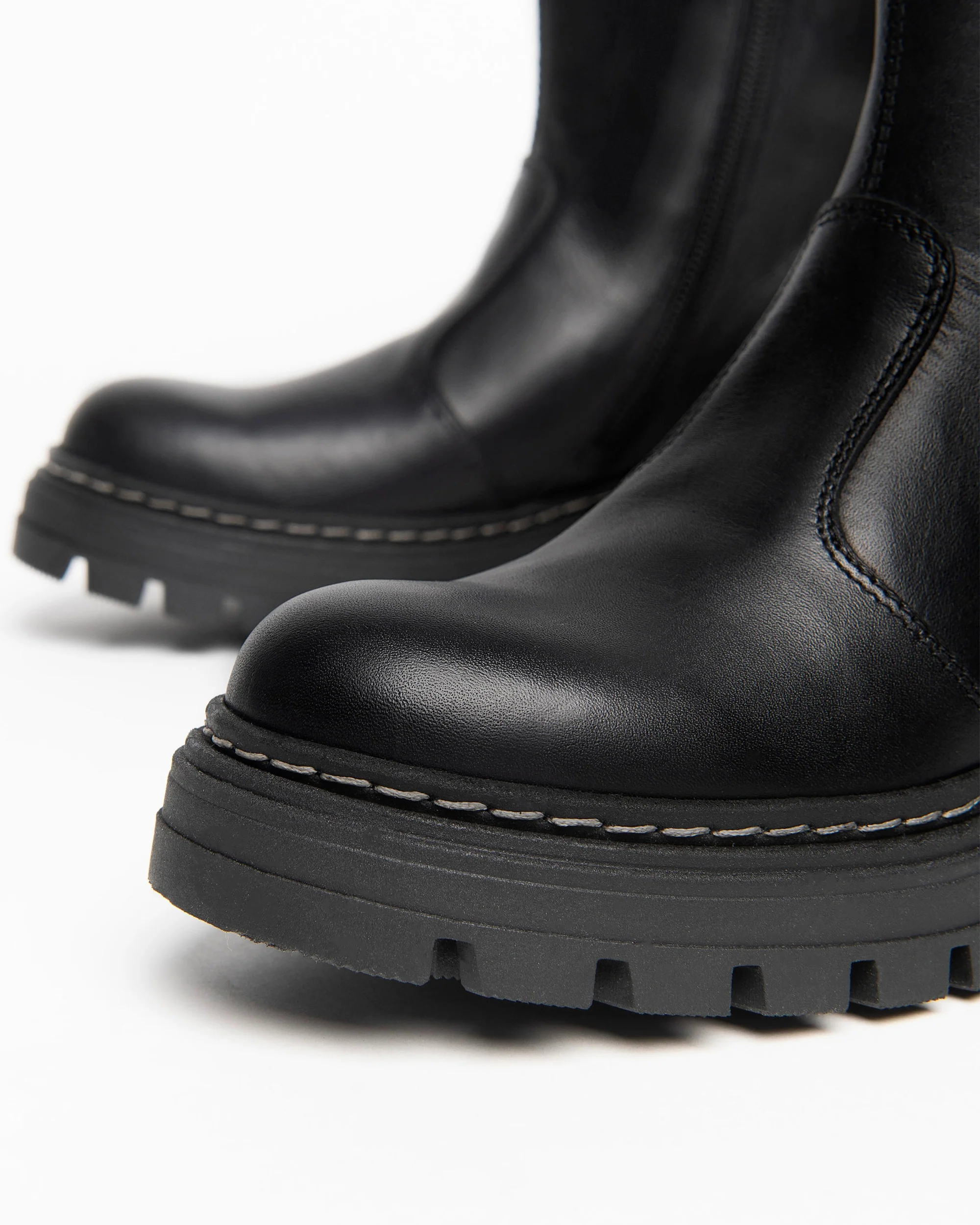 Teen Girls’ Leather Ankle Boots - Image 4